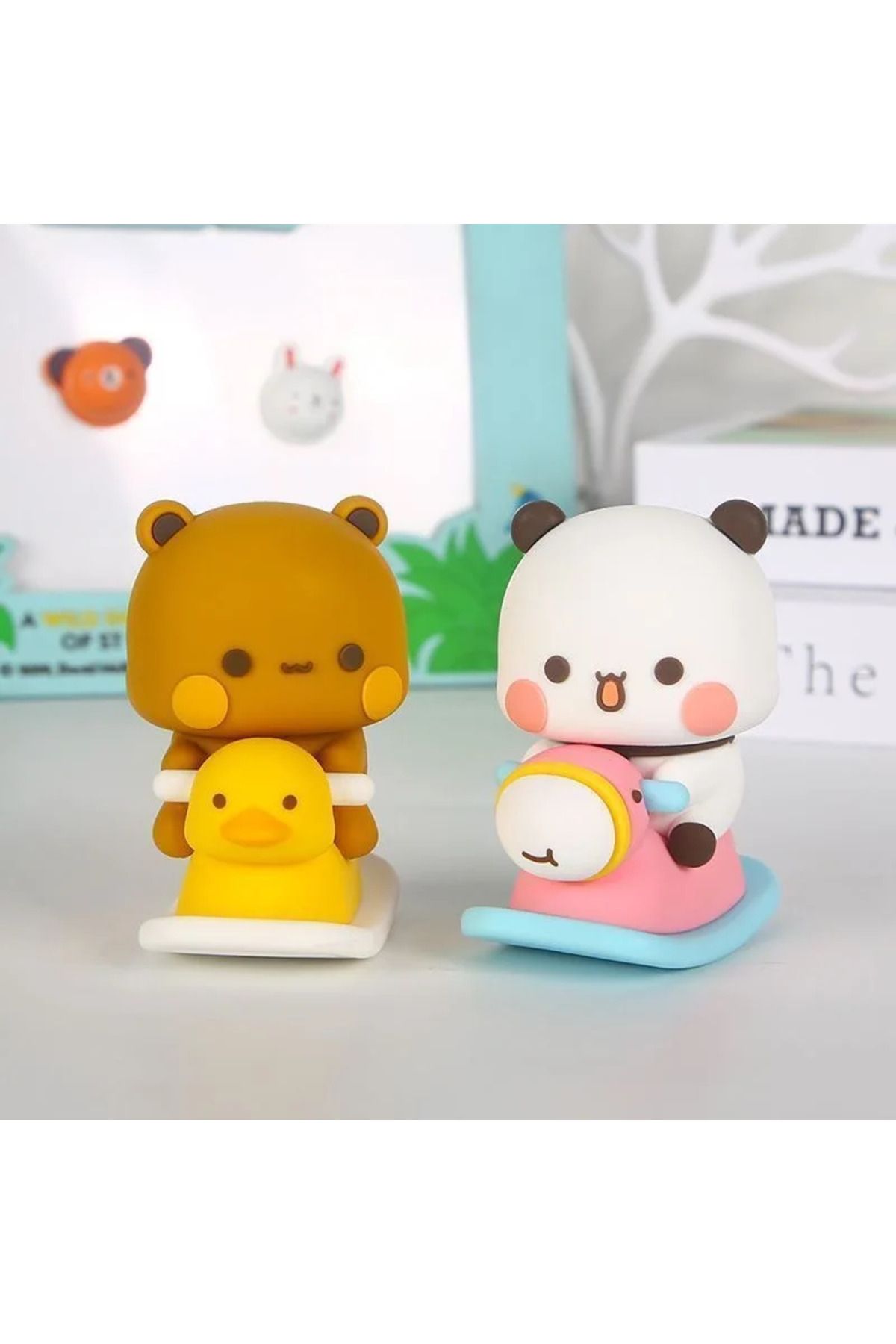Choice-2024 Bubu Dudu Panda Bear Blind Box Collectible Cute Action Kawaii Bear Toy Doll Ornament Home De... 4
