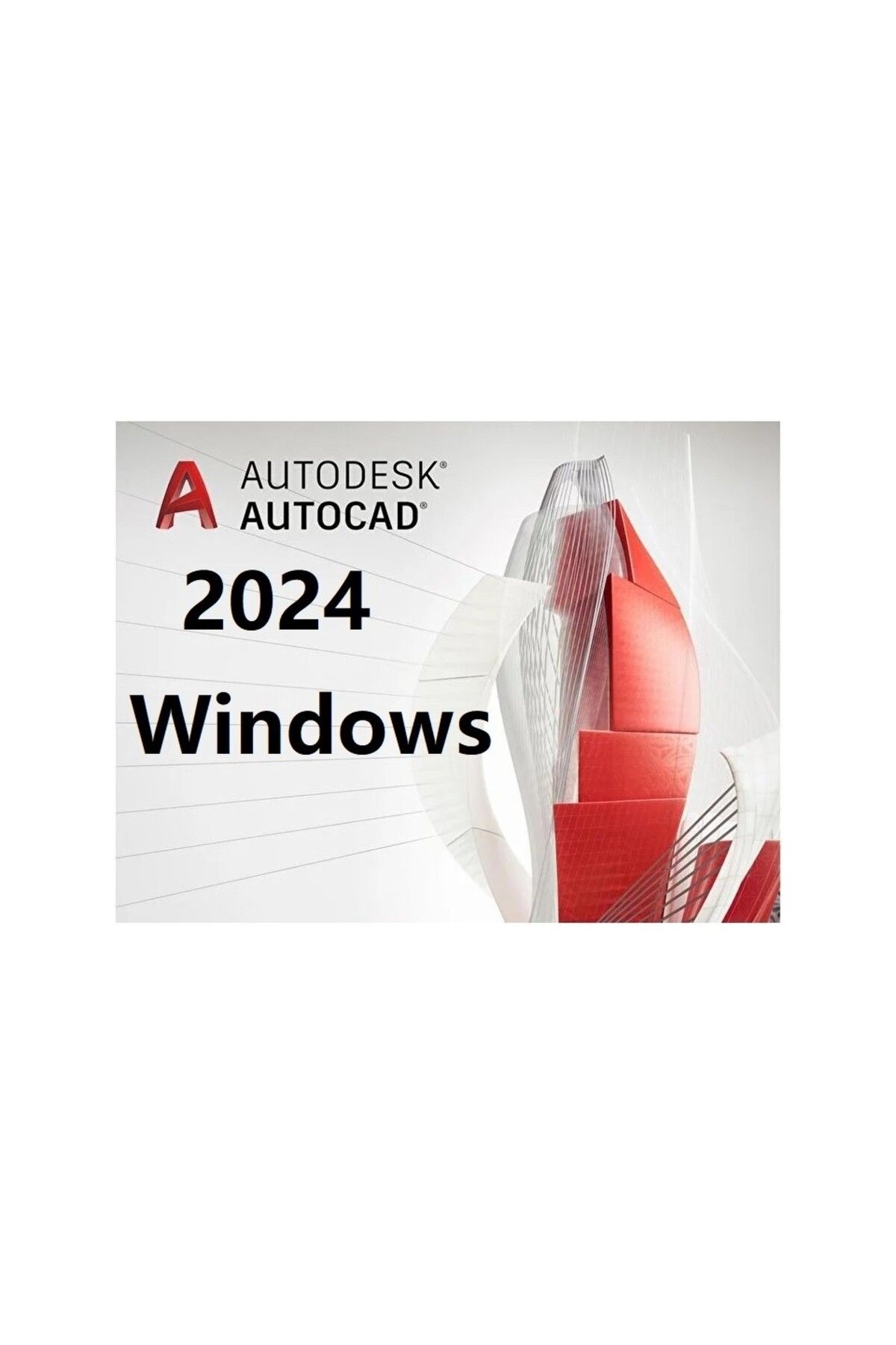 Autodesk Autocad 2024 (Windows ) - 1 PC 2 Yıl Serial Kod