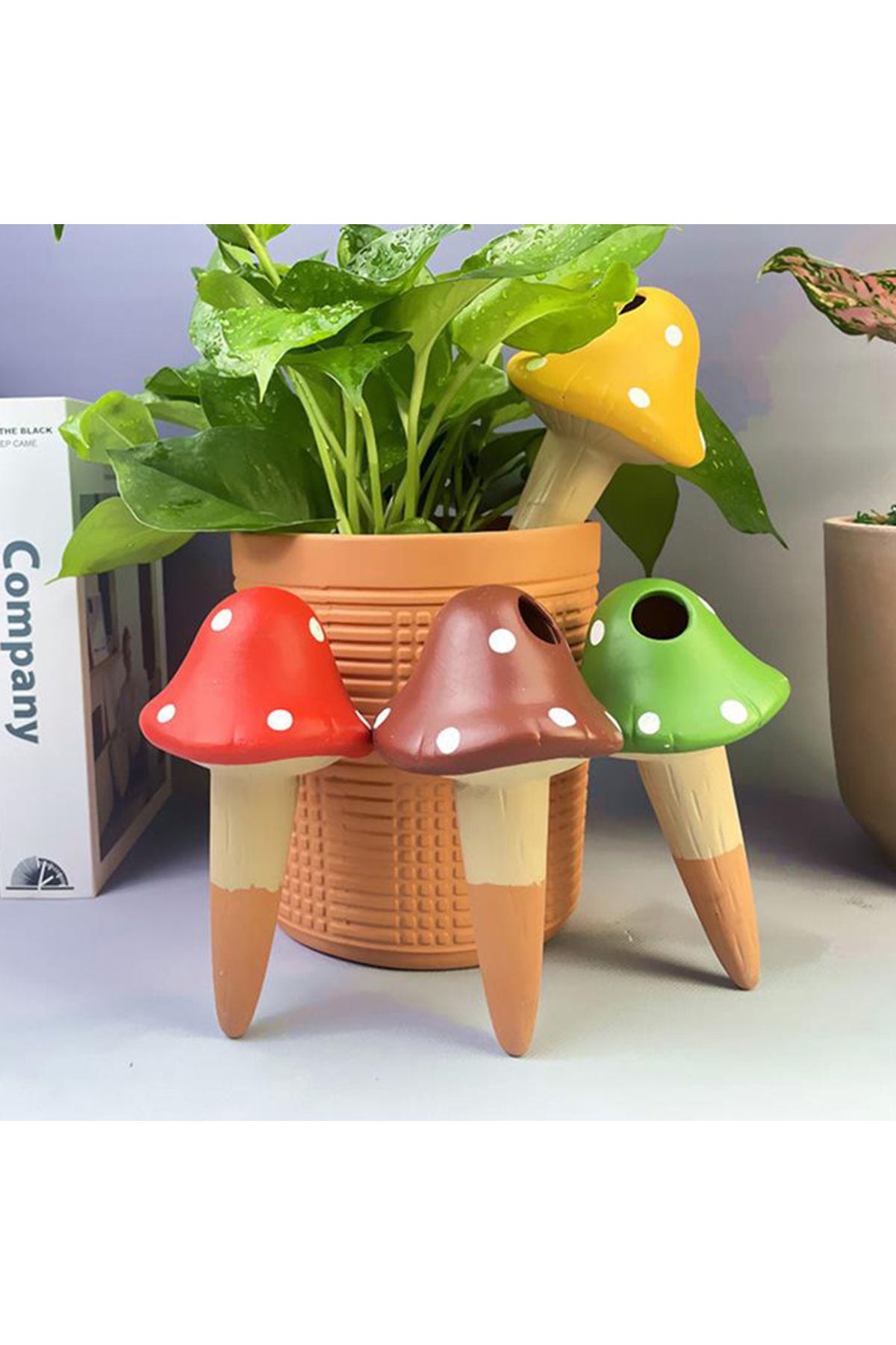 Choice-4Pc Automatic Dripper Portable Ceramic Potted Dropper Device Water Seeper Self Watering Automatic... 2