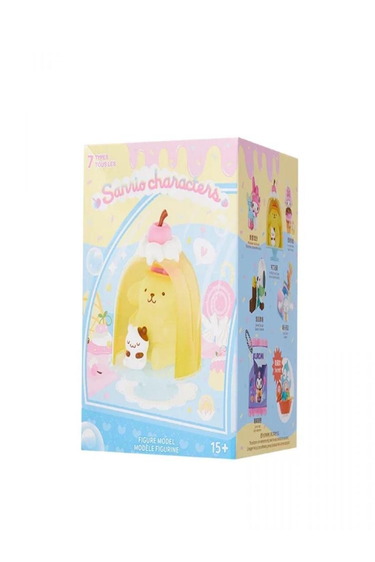 Miniso-MINISO Sanrio Characters Colorful Food Series Blind Box Kawaii Collection Model Animation Ornamen... 8