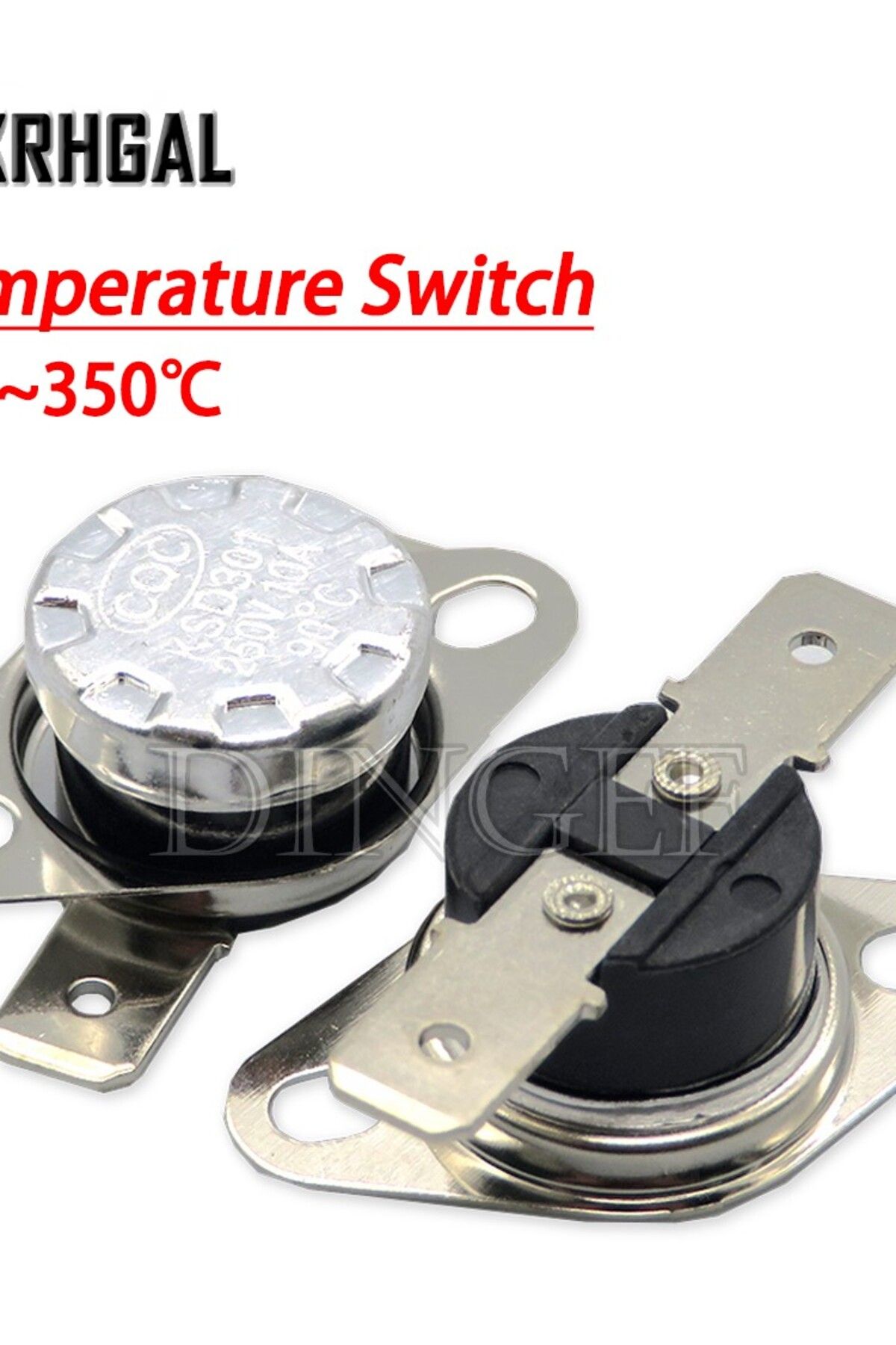 Choice-KSD301 Bimetal thermostat 0C~350C Temperature Switch Thermal Control 75C 85C 95C 105C 125C 135C 1... 3