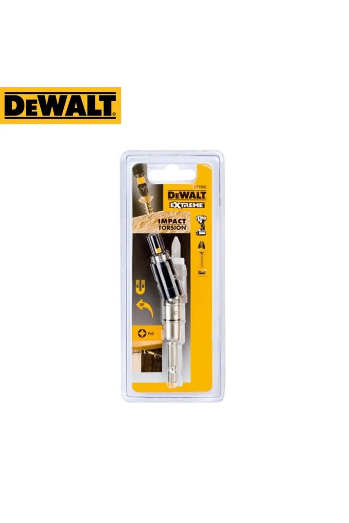 Choice-DEWALT DT7505-QZ Adjustable Pivoting Tip Magnetic Drill Bit Holder Tool Accessories Pivoting Bit ... 8