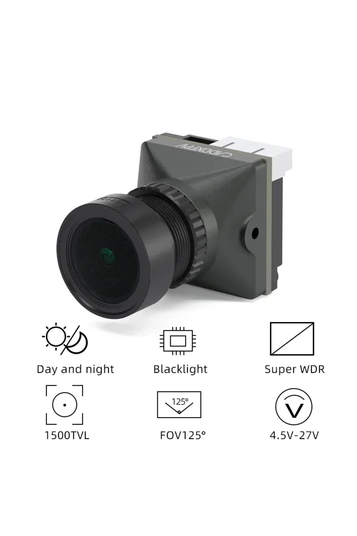 Choice-Caddx Ratel PRO FPV Camera 1500TVL 16:9/4:3 NTSC/PAL FOV125° Blacklight Night Camera For FPV Dron... 2