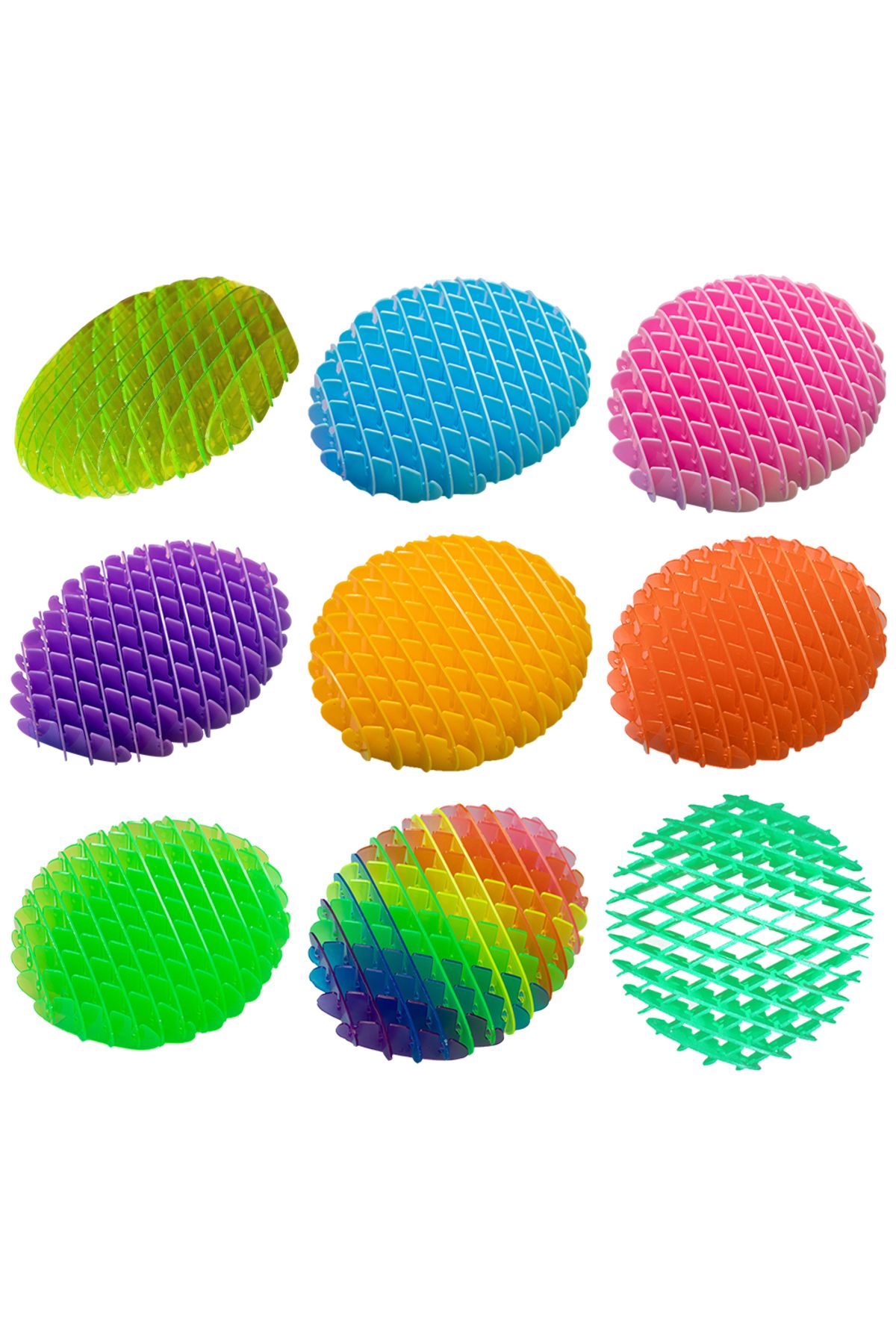 Choice-Six Sided Small Worm Decompression Artifact Stress Relief Weird Worms Fidget Toy Fidget Worm Weir... 4