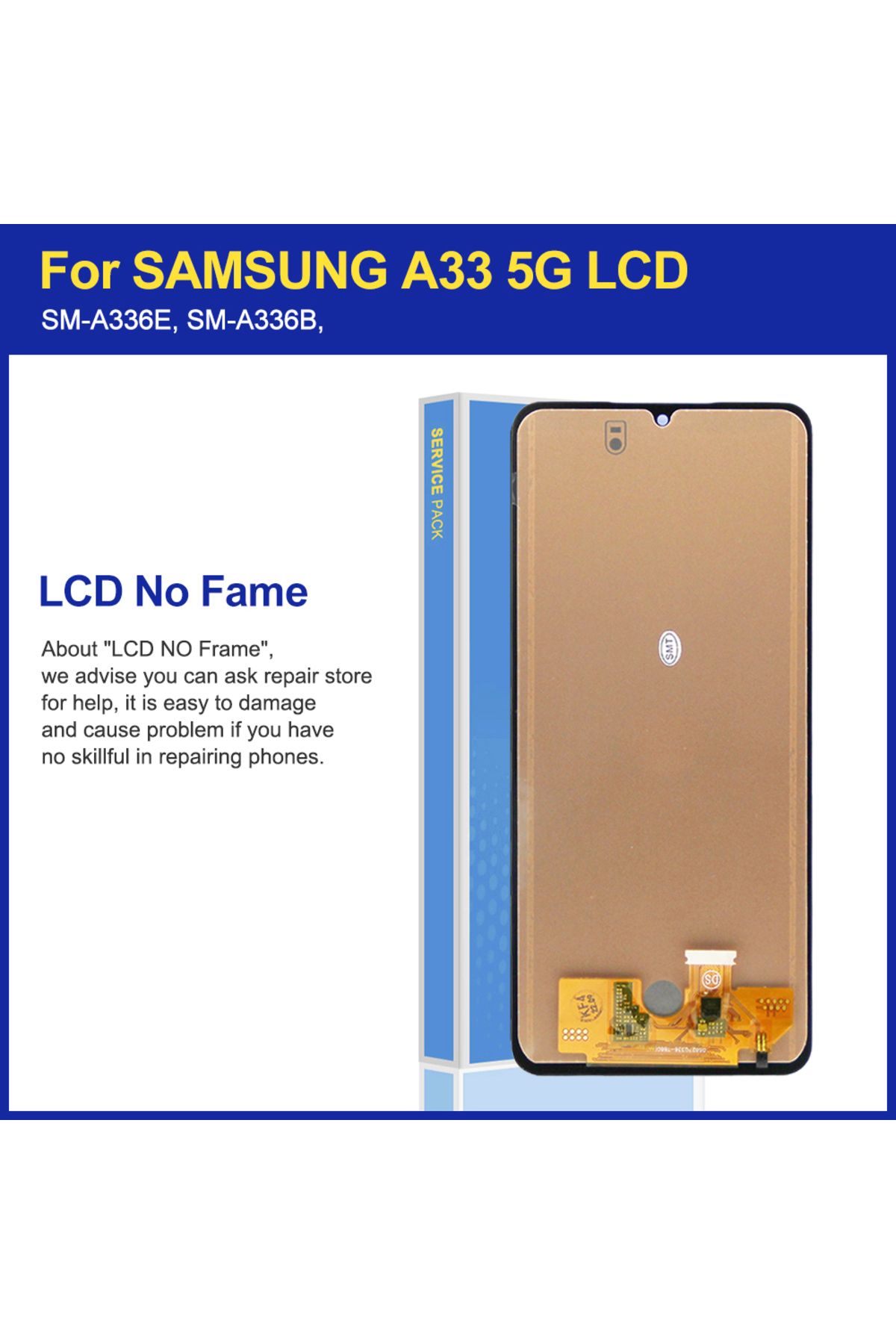 Choice-100% Tested For Samsung Galaxy A33 5G LCD Display A336 A336F A336B SM-A336B Display Touch Screen ... 3