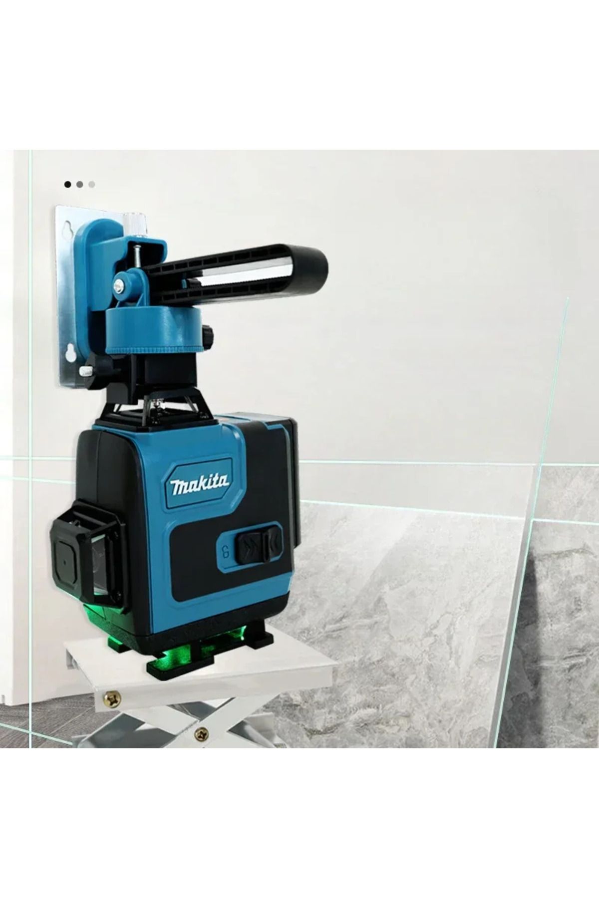 Makita-3D-4D 16Lines Laser Level 12V MAX CXT XPT Lithium-Ion Self-Leveling 360° 3-Plane Green Las... 4