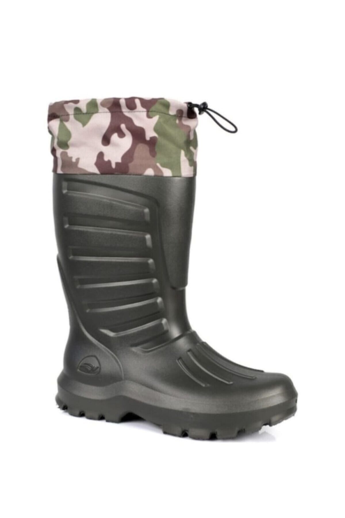 Sonimix  Sonımıx Kauçuk- Avcı Çizme Termal Çoraplı Boğazlı Poli Erkek Çizme