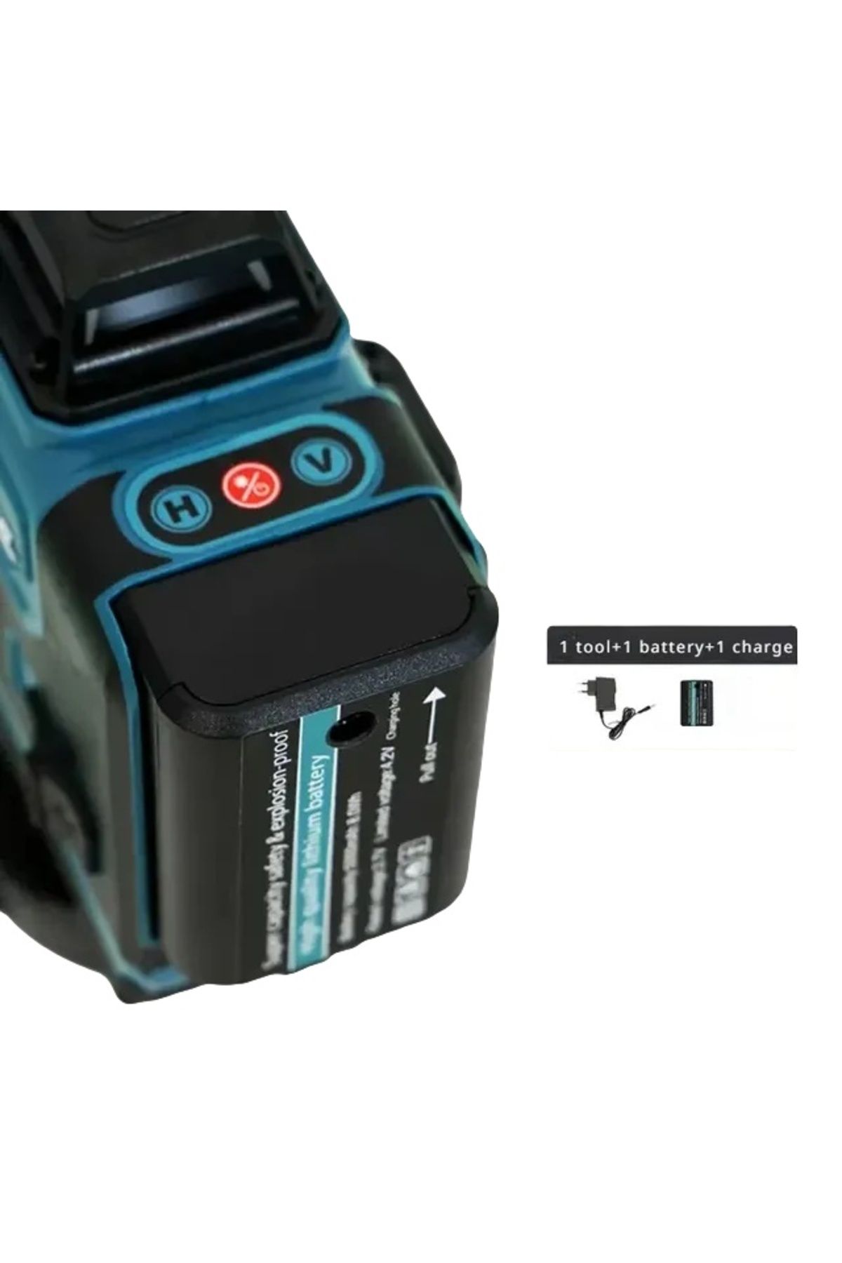 Makita-3D-4D 16Lines Laser Level 12V MAX CXT XPT Lithium-Ion Self-Leveling 360° 3-Plane Green Las... 1