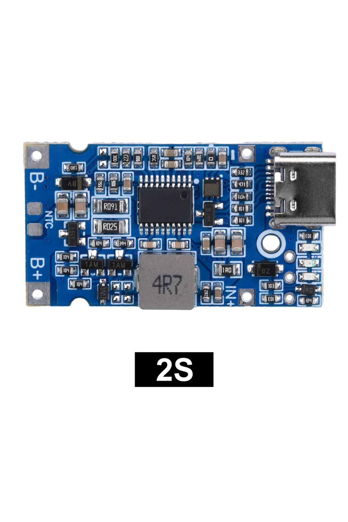 Choice-Type-C USB 2S 3S 4S BMS 4.5V-15V 18W 2A Lithium Battery Charging Module Support QC Fast Charge Wi... 2