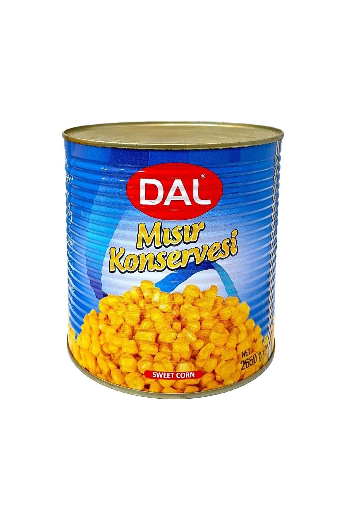 DAL Mısır Konservesi 3 KG x 6 Adet (Koli)