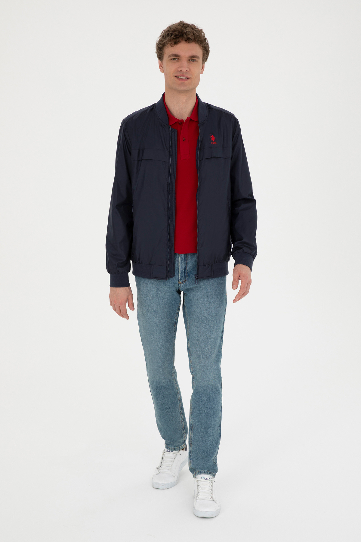 کاپشن مردانه یقه ایستاده | یو اس پولو U.S. Polo Assn. 1012834 CN - تصویر 4