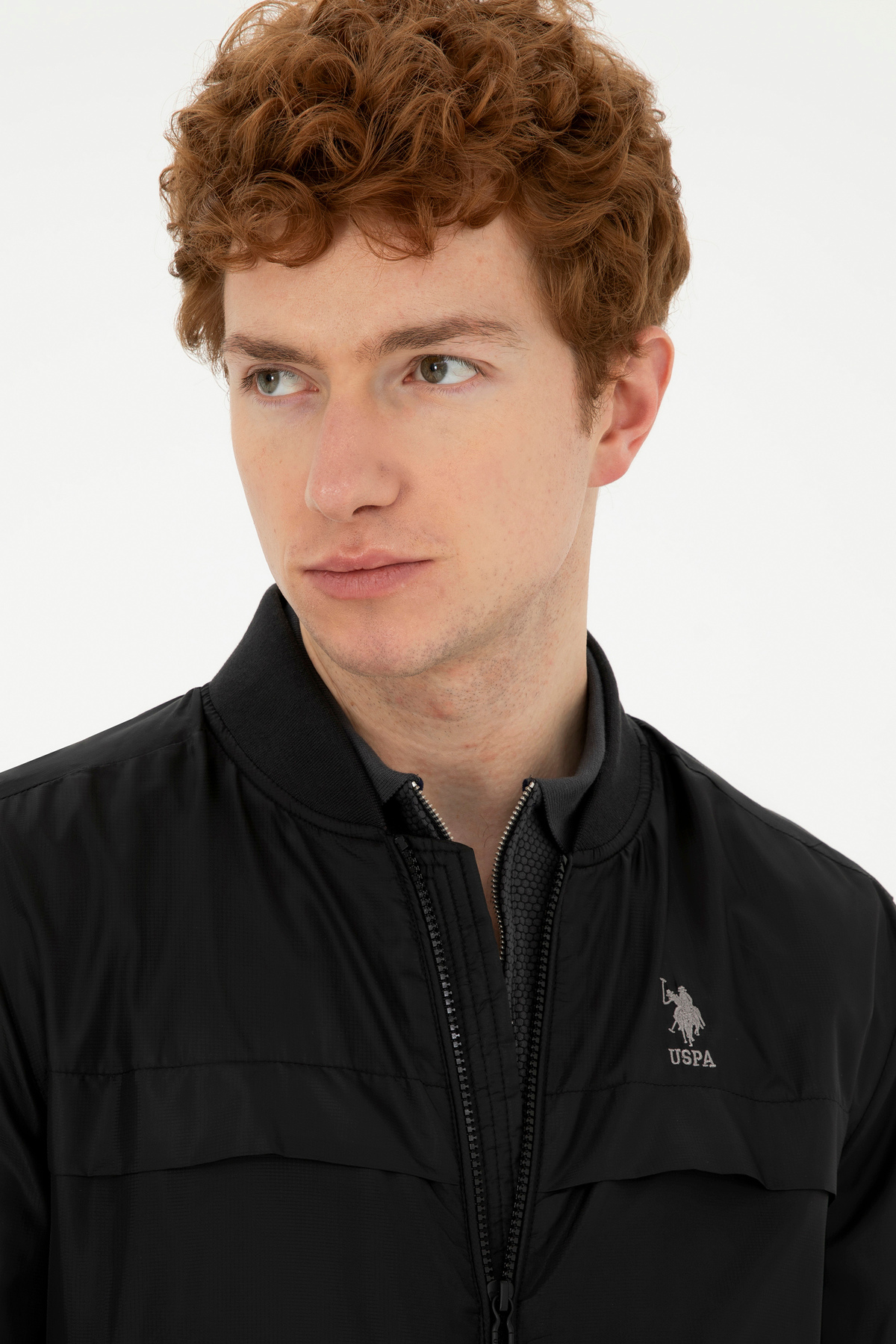 کاپشن مردانه یقه ایستاده | یو اس پولو U.S. Polo Assn. 1823056 TR - تصویر 2