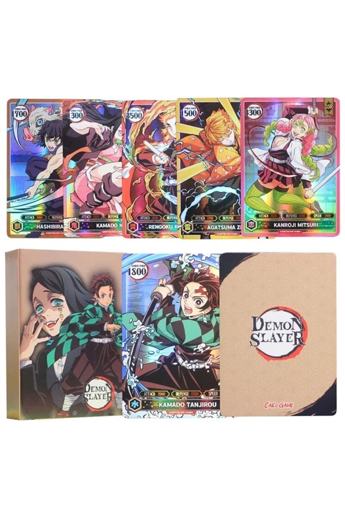 SSP hot chase hit Nezuko Kamado cute demon slayer premium Collectable art card ccg