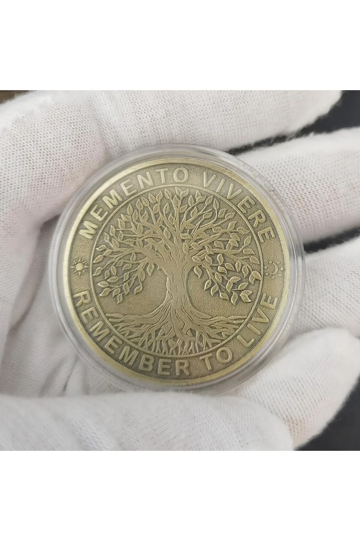 Choice-Memento Mori Challenge Coin: Elevate Your Daily Stoic Practice with Amor Fati Medallion - A Perfe... 3
