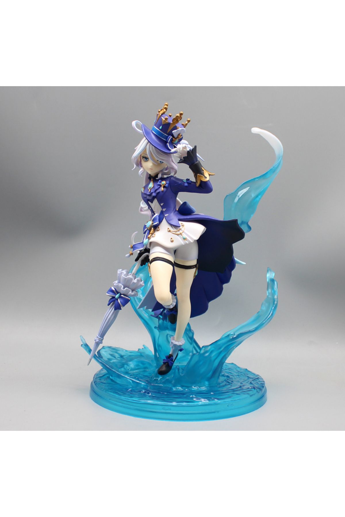 Choice-Genshin Impact Anime Figure Furina Action Figures Focalors Model Doll Furina De Fontaine Statue M... 1