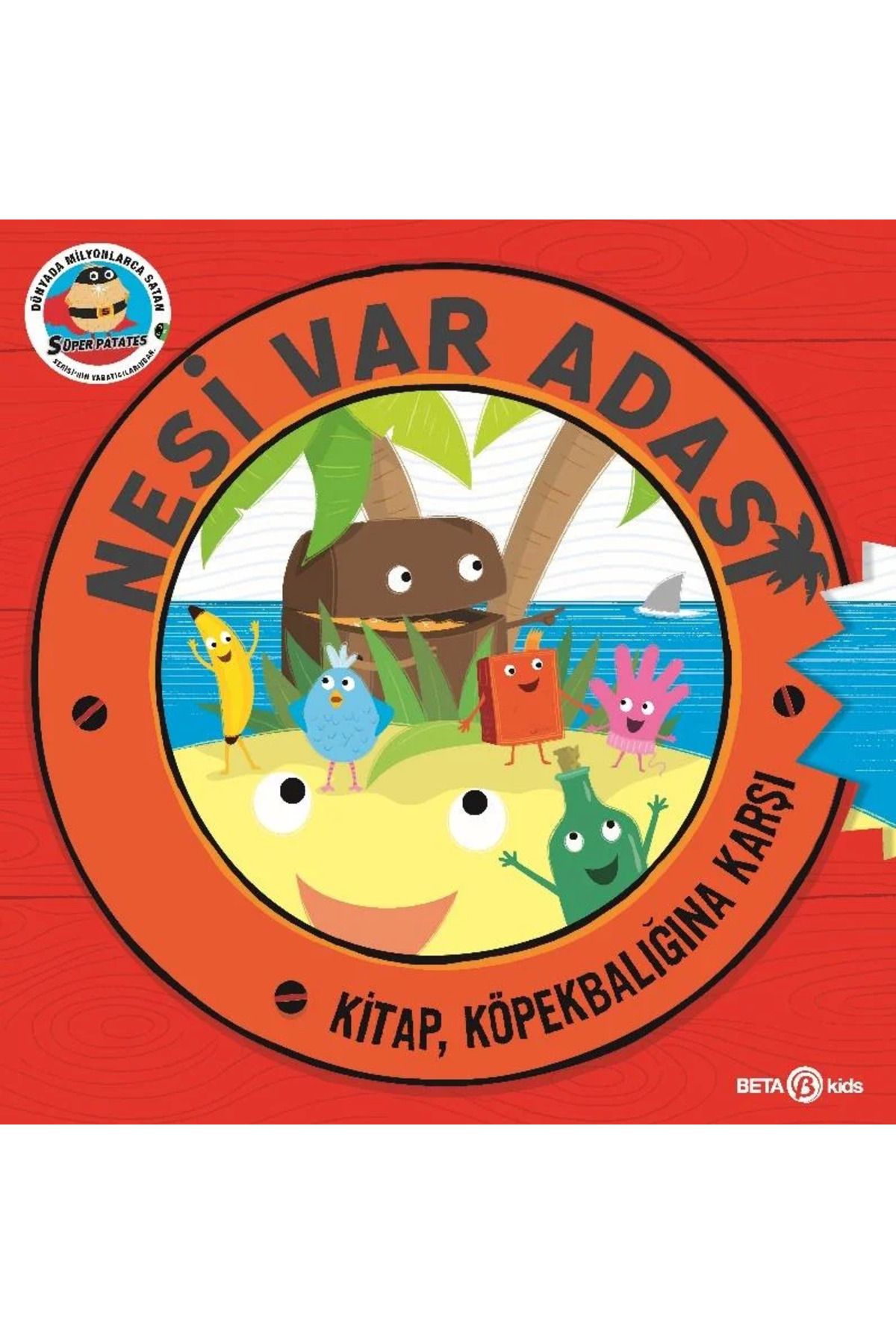 NessiWorld Nesi Var Adası Kitap Köpek Balığına Karşı