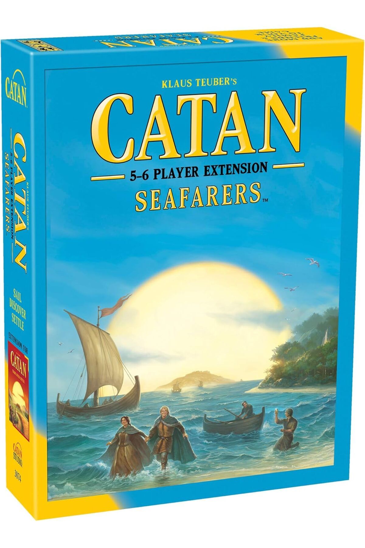 Choice-CATAN Seafarers desktop game extension, allowing 2 players to play CATAN Seafarers extension | ad... 2