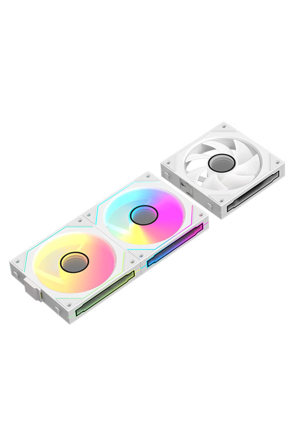 Choice-KXS  V3 JIMU 3 IN 1 12CM Computer Case Fan 120MM Reverse Fan PWM 5V 3PIN ARGB Cooling Slient Fan ... 3