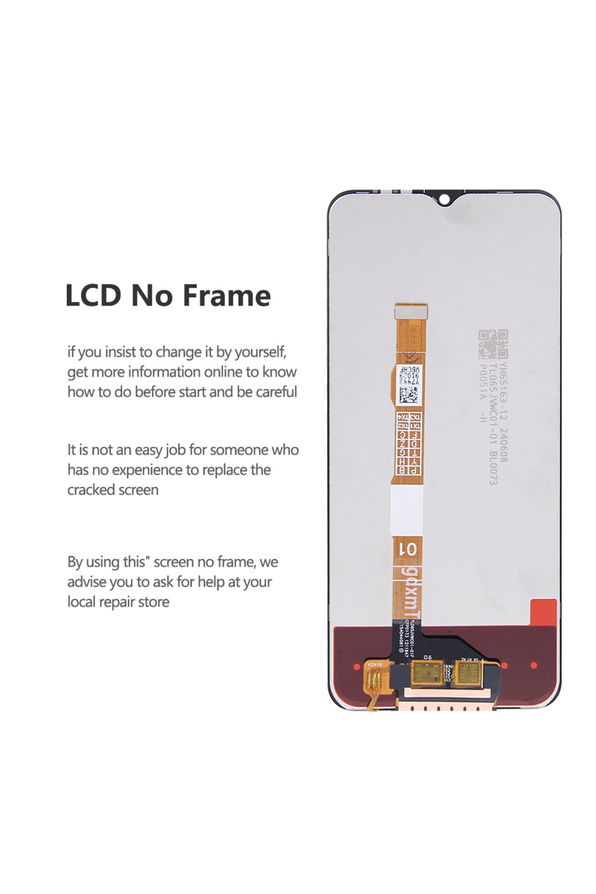 sinmaytai-6.56'' Tested Y17S LCD Display Touch Digitizer Replacement Parts For VIVO Y17S V2310 Display With... 6