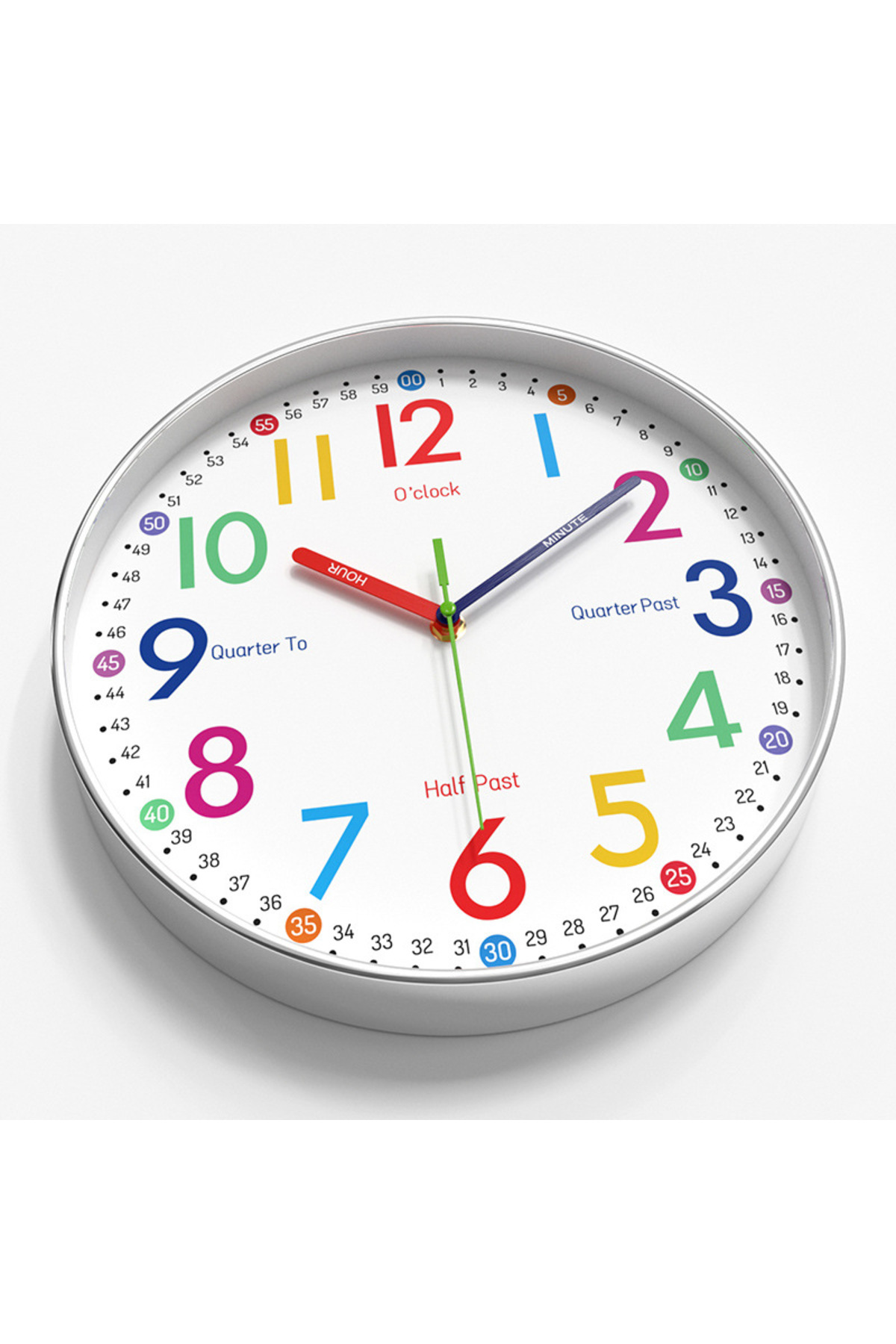 Choice 12 Inch Early Education Wall Clock Cartoon Children's Time