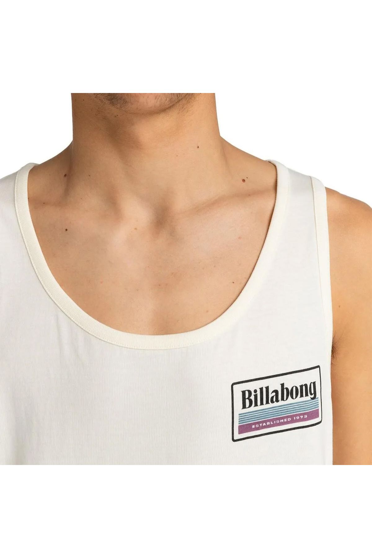 BİLLABONG-Sports Tank Tops - White - Fitted 5