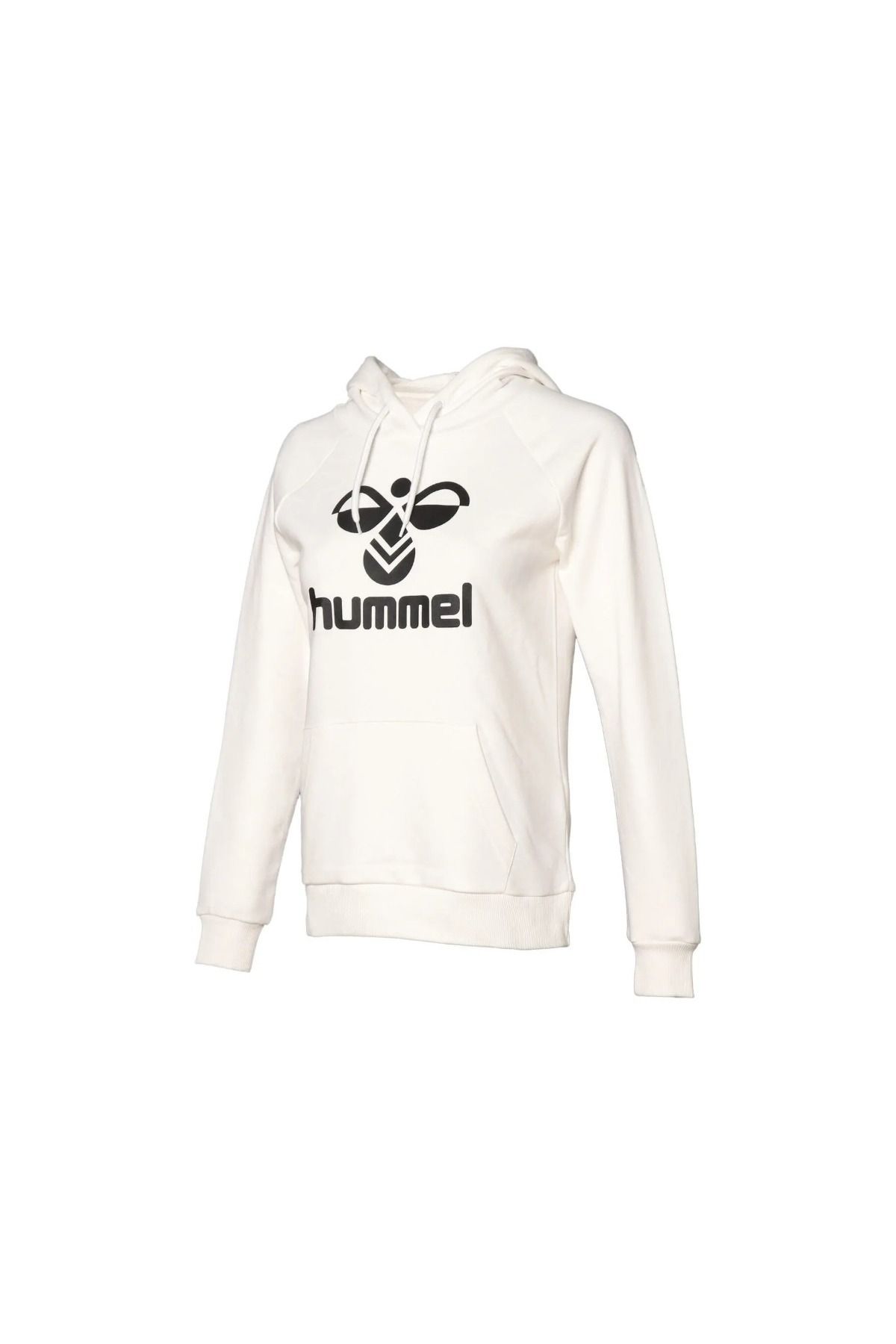 hummel Billund Kadın Beyaz Kapüşonlu Sweatshirt