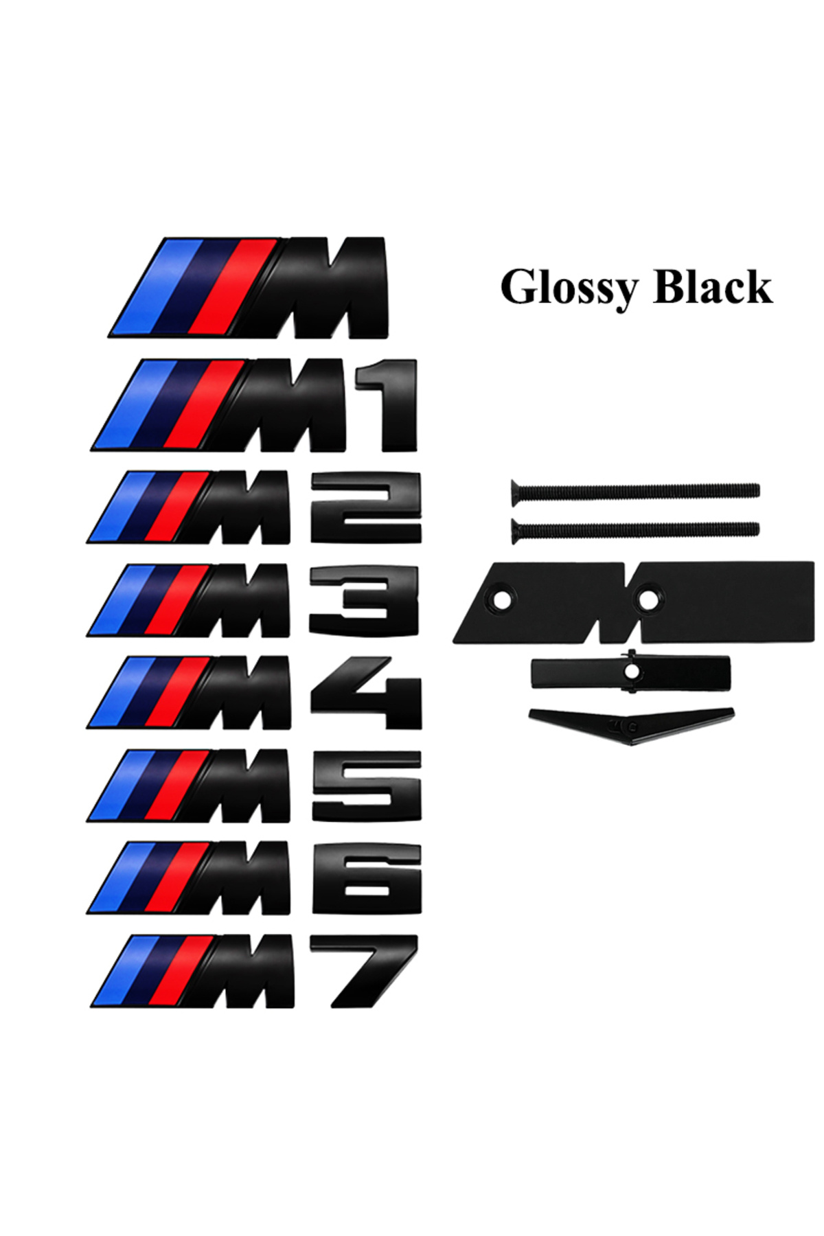 Choice-3D ABS Logo M M1 M2 M3 M4 M5 M6 M7 M8 Car Image For BMW F20 G30 F87 E46 E90 F1... 1