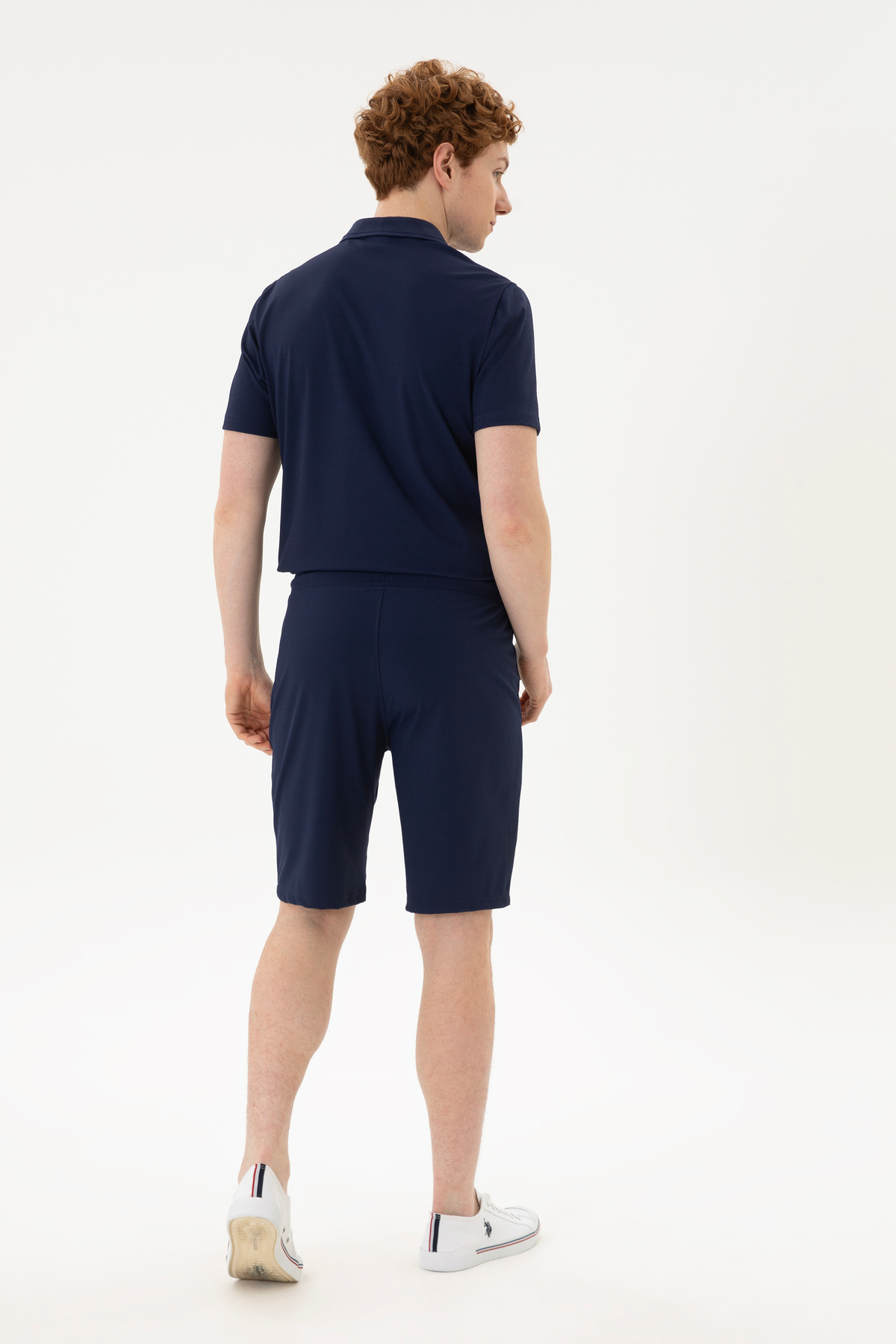 U.S. Polo Assn.  Erkek Lacivert Örme Şort 50282244-VR033 - Görsel 4