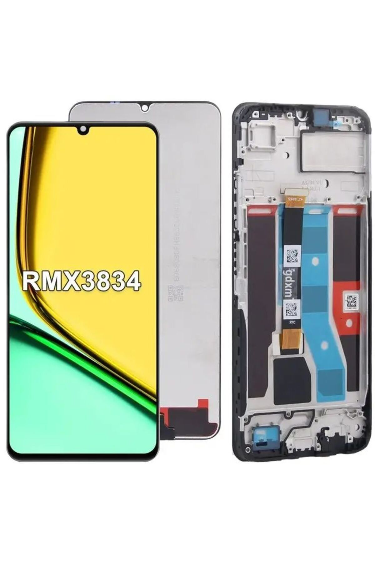 sinmaytai-For OPPO Realme Note 50 For Realme Note50 6.74''RMX3834 LCD Display Touch Screen Digitizer Assemb... 8
