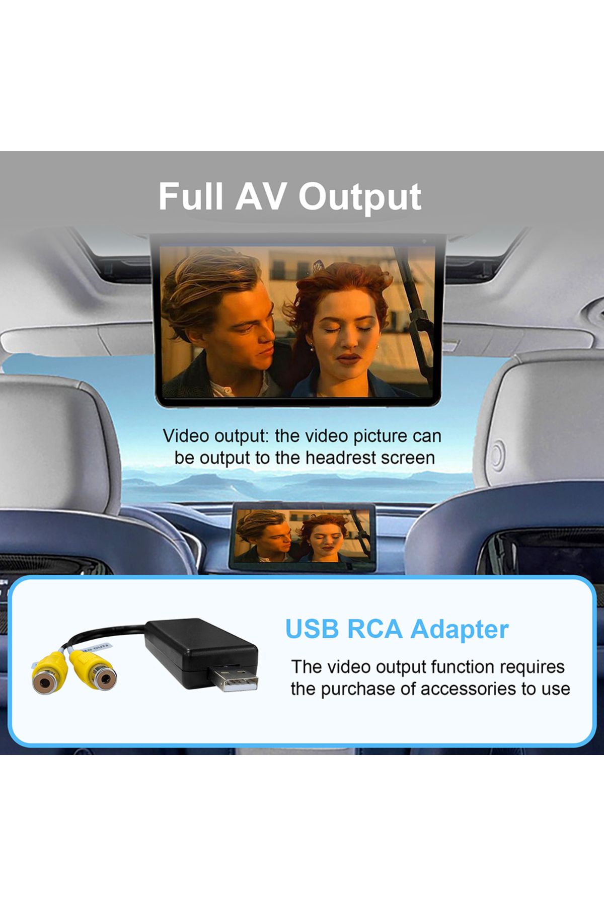 Choice-USB To CVBS RCA Video Output Adapter Box Interface Connect to Monitor Display Device For Android ... 3