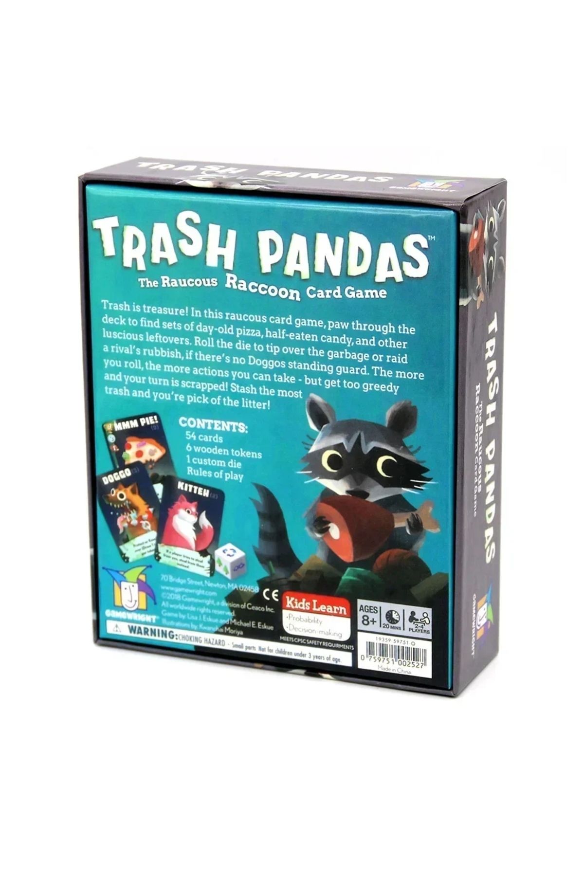 Choice-Trash Pandas Board Game Party Family Strategy Game Interesting Card Games (English version) 3