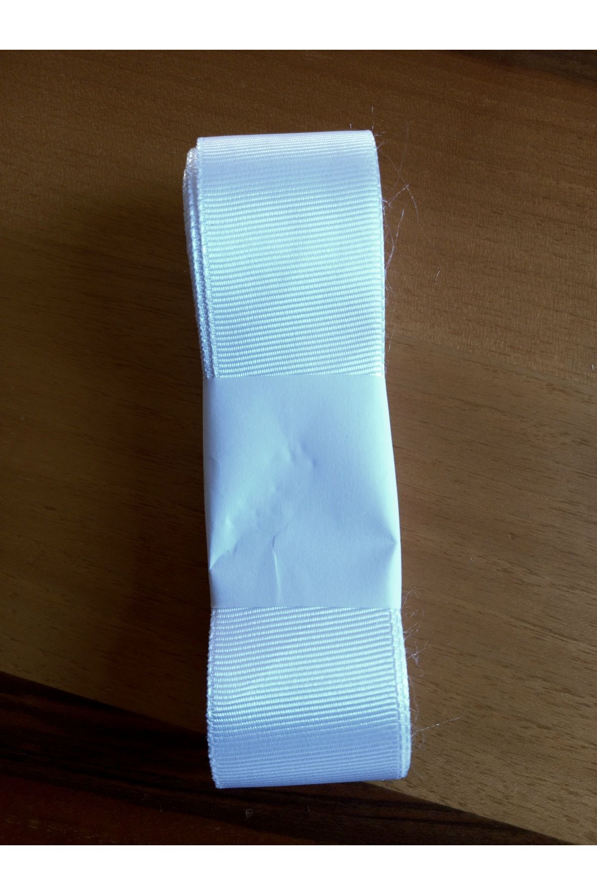 yörük tuhafiye-White Grosgrain Ribbon - 4 cm 10 Meters One Ball Grosgrain Ribbon 2