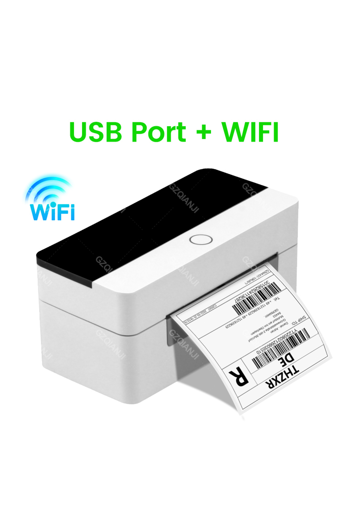 Choice 4x6 Shipping Label Printer USB Bluetooth WIFI Barcode Airway ...