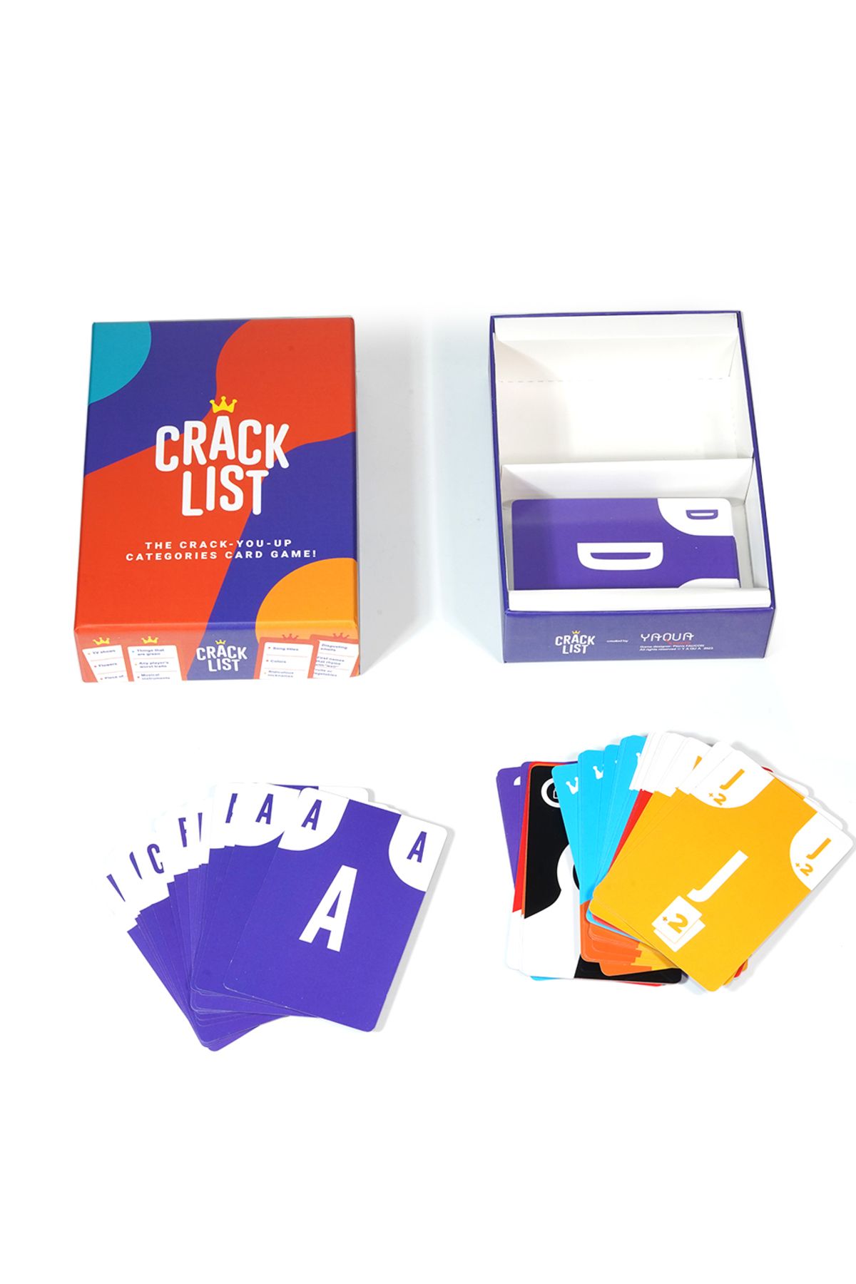 JIMMYTU-SAVANA Crack List The Crack You Up Categories Card Game 4