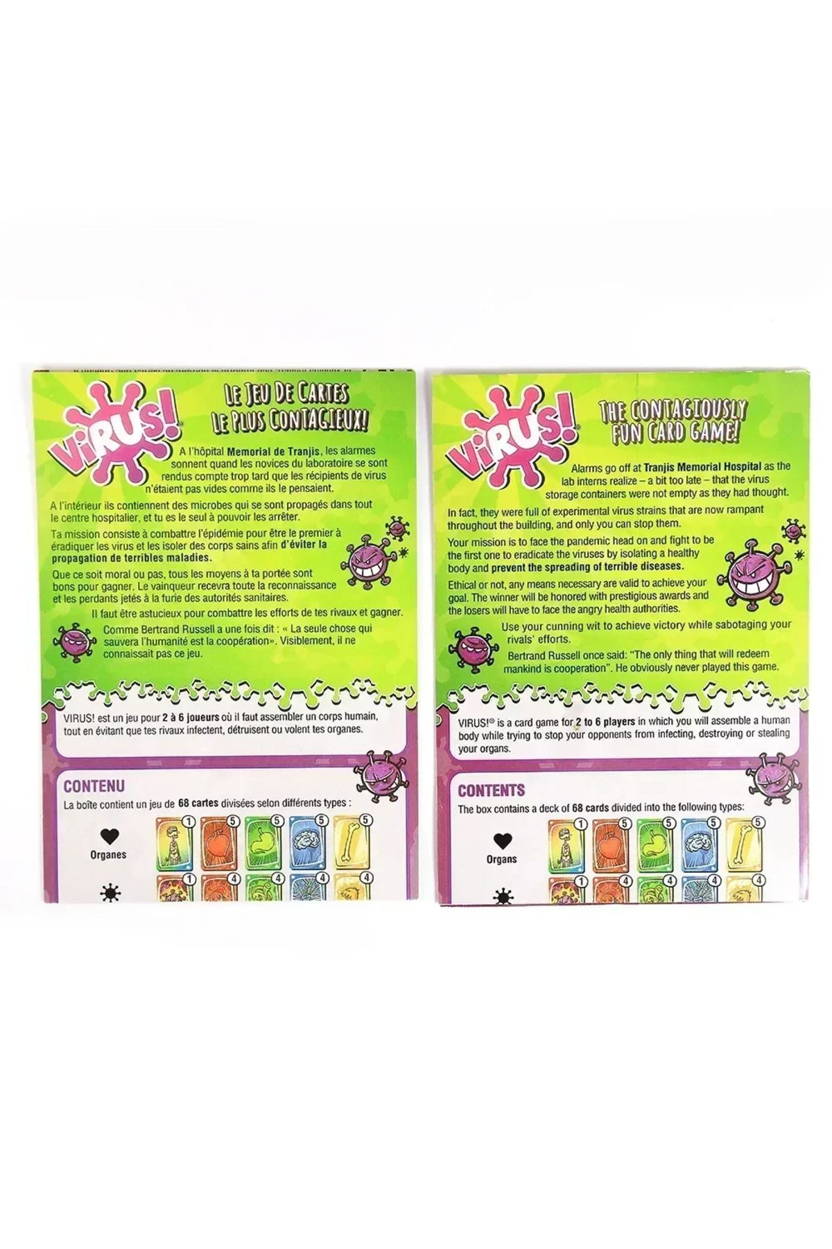 Choice-In Spanish Version In English Virus Card Game The Contagiously Virus 3 Card Correct Version Party... 5