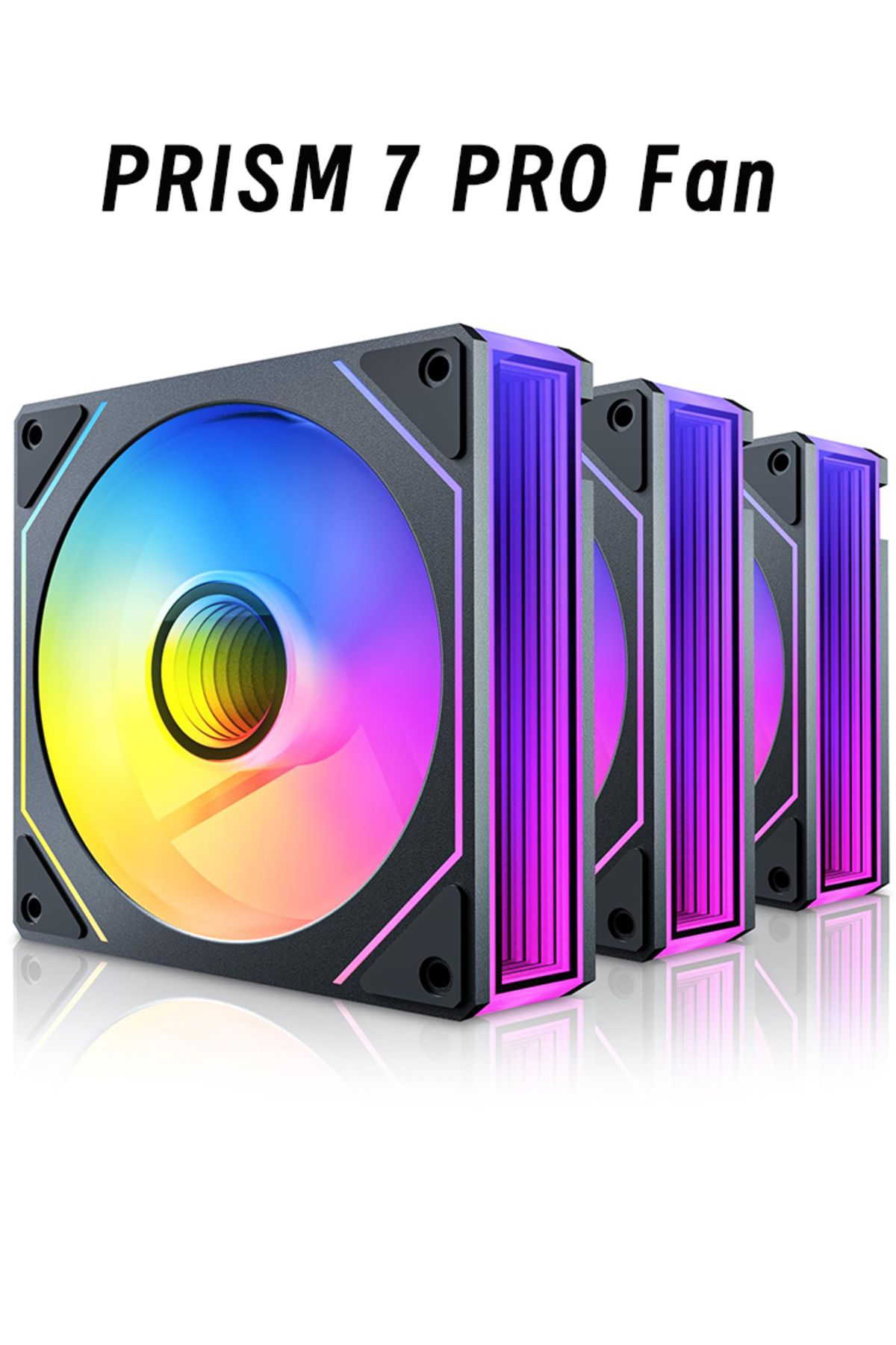 Choice-Prism 7Pro Infinite Reflecting Mirror Module ARGB Fan 12cm Chassis Fan, Suitable for Computer Cha... 8