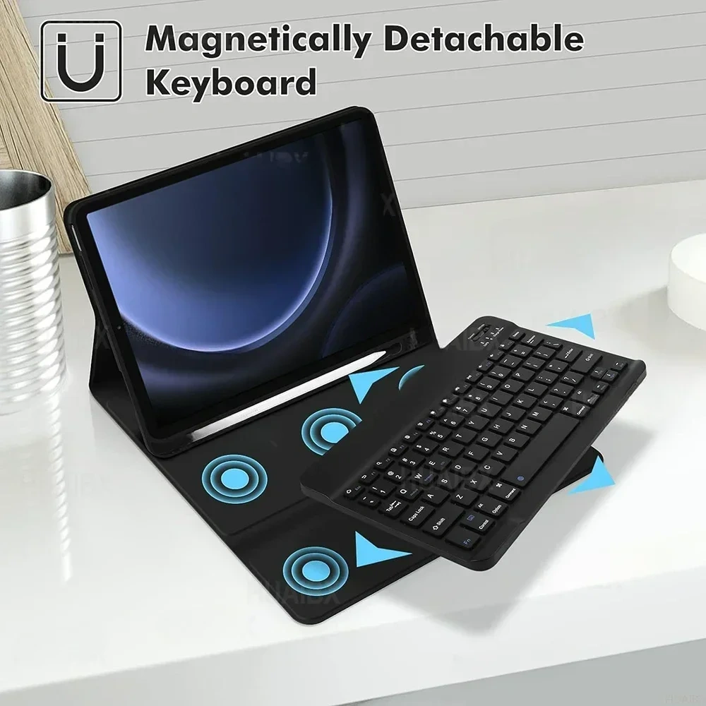 Choice For Samsung Galaxy Tab S9 Fe 10 9 Inch Case Detachable Keyboard