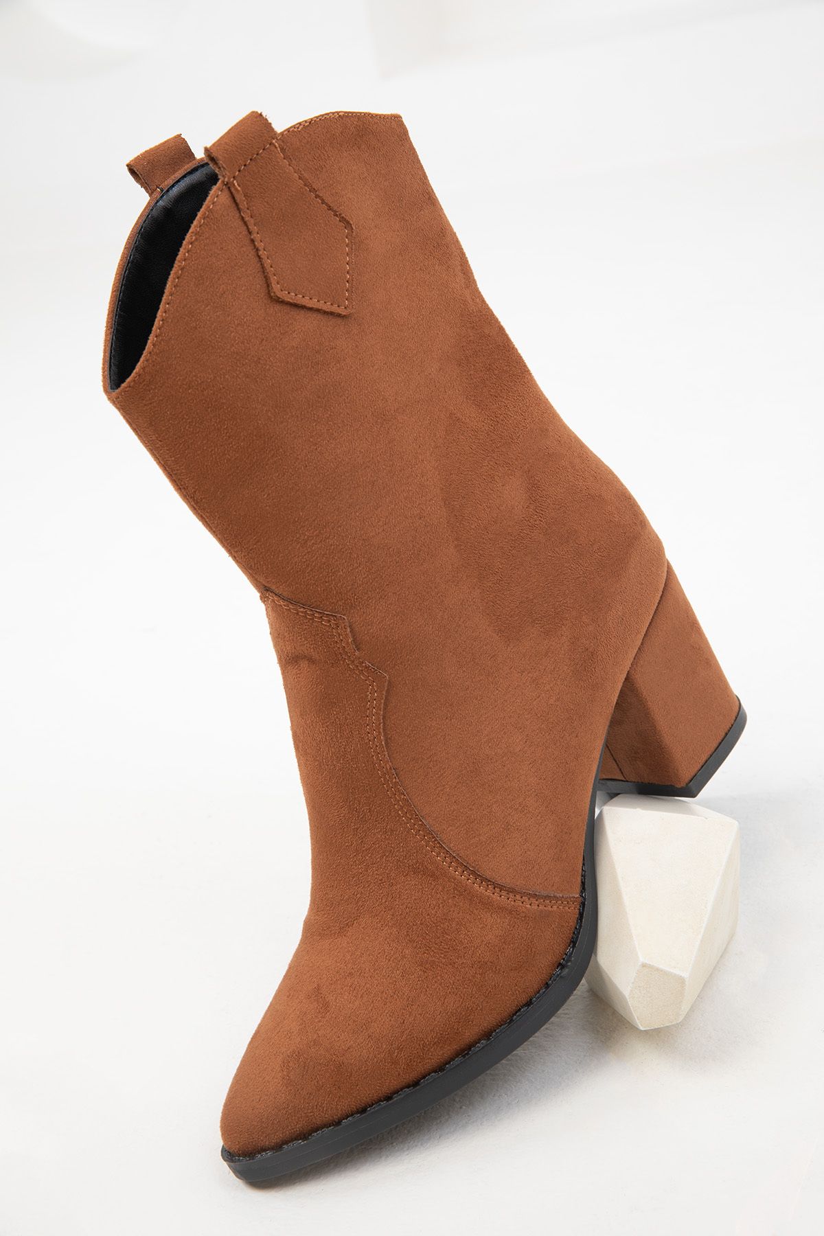 SOHO-Tan Suede dámské boty a botičky 15615 4