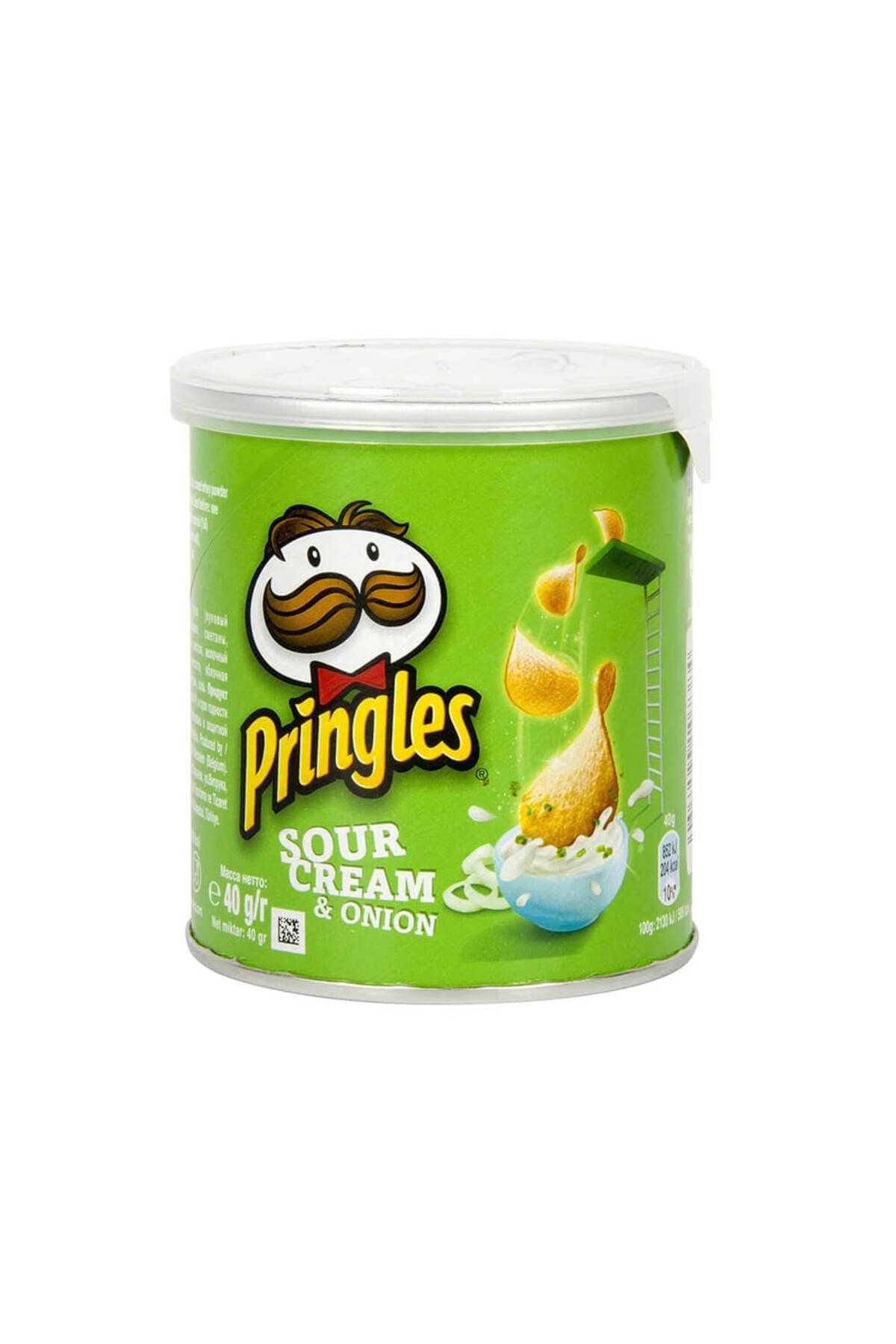 Pringles Sour Cream & Onion 40 Grams - Pringles Ekşi Kremalı ve Soğanlı 40 Grams