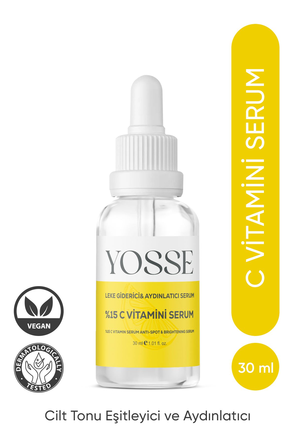 la vitamine c est un sérum régénéré de 15 de vitamine c et 6 composants puissants pour une peau brillante et régénérée