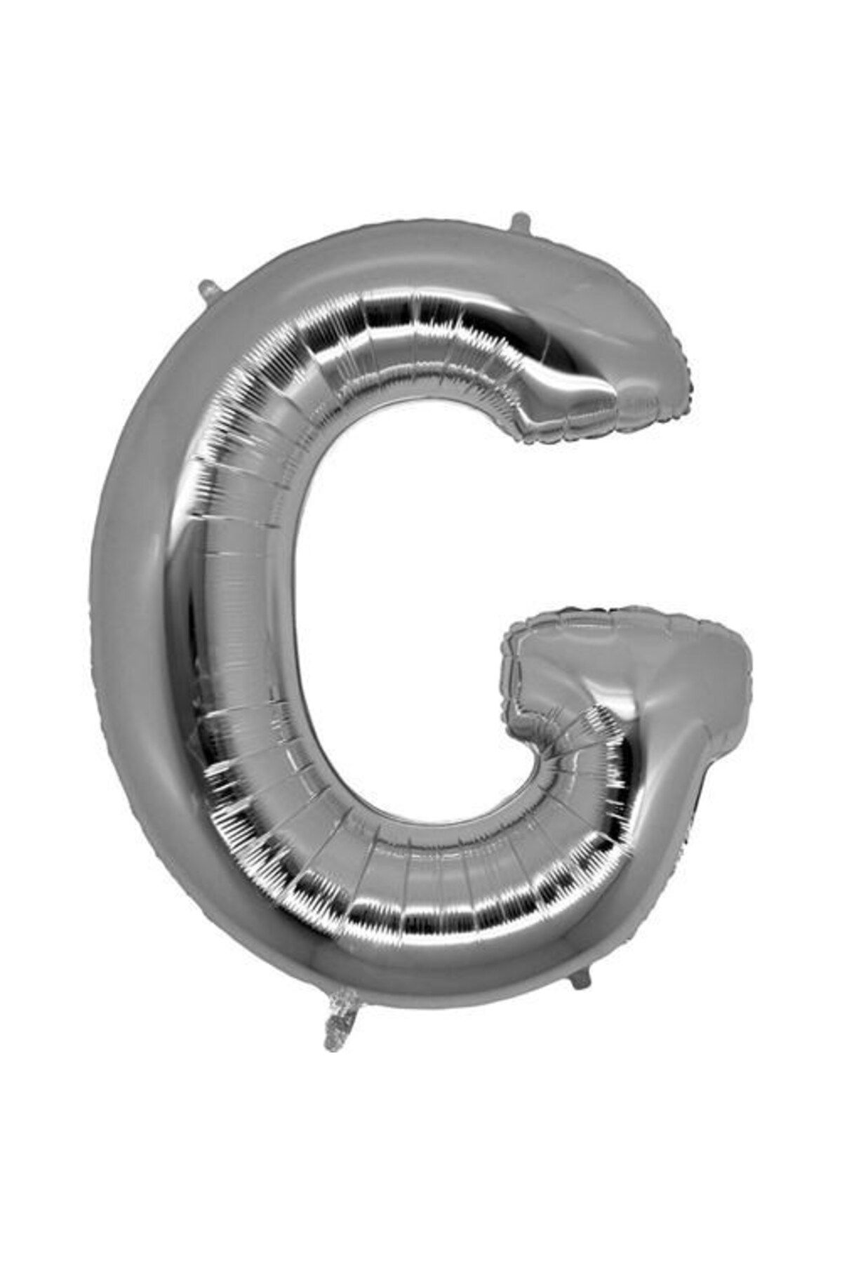 Go İthalat-Silver Color 40 Inch Foil Balloon - Letter g (4776) 1