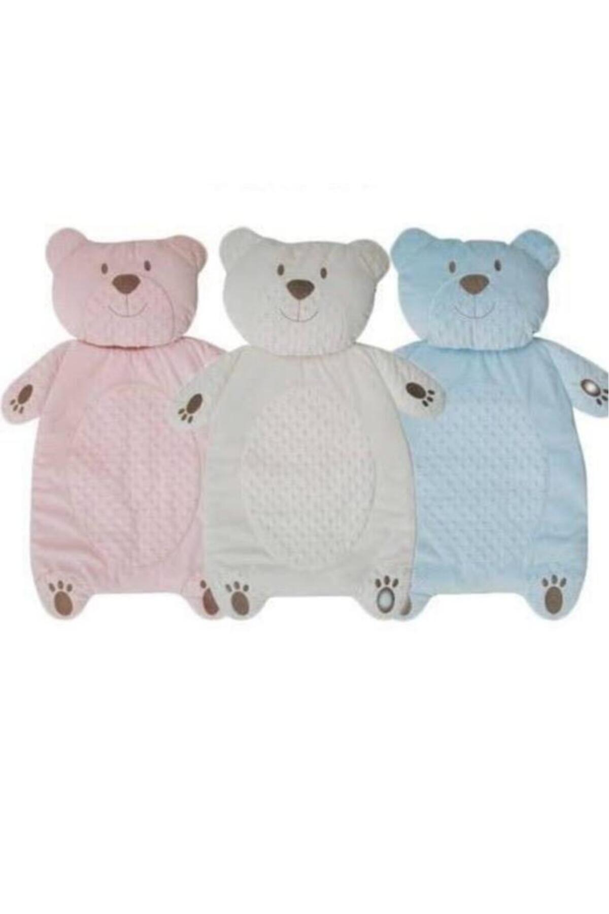 Bebitof Mavi Ayıcık Figürlü Alt Açma Minderi fotoğrafı 2 (önizleme)