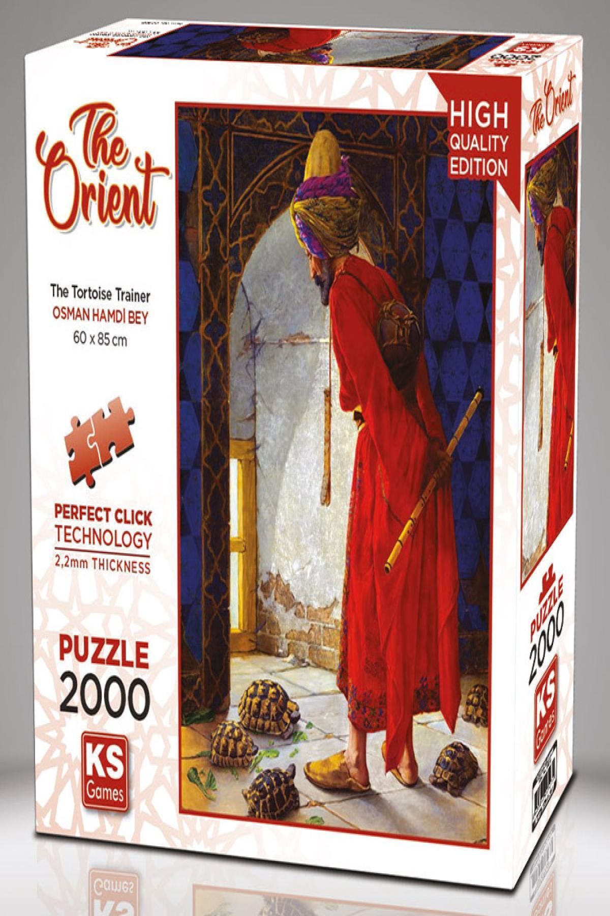 MMB Boutique Ks Games Puzzle Yetişkin 2000 Parça Kaplumbağa Terbiyecisi 22527 KSGM