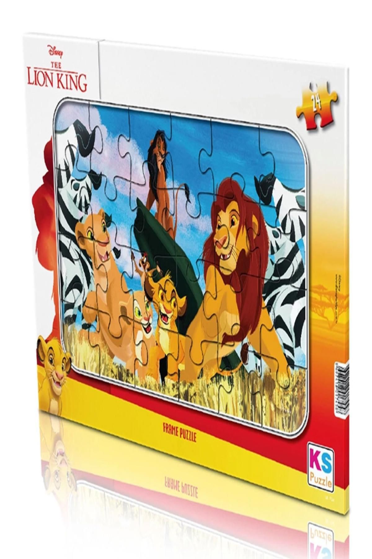 Nextpage Ks Games Puzzle 24 Parça Lion King Frame Lk.704  KSGM