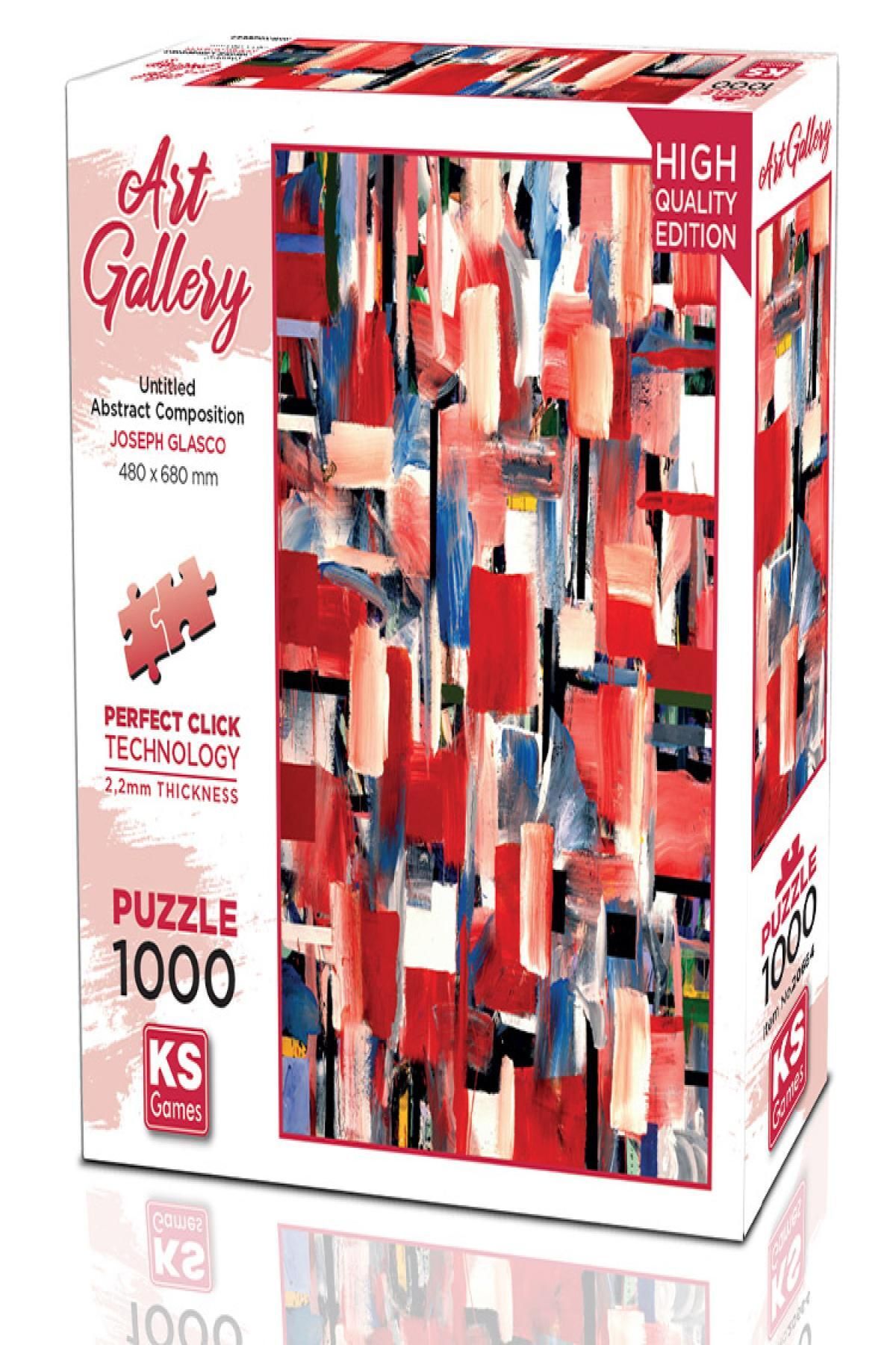 MMB Boutique Ks Games Puzzle Yetişkin 1000 Parça Untitled Abstract Composition 20664 KSGM