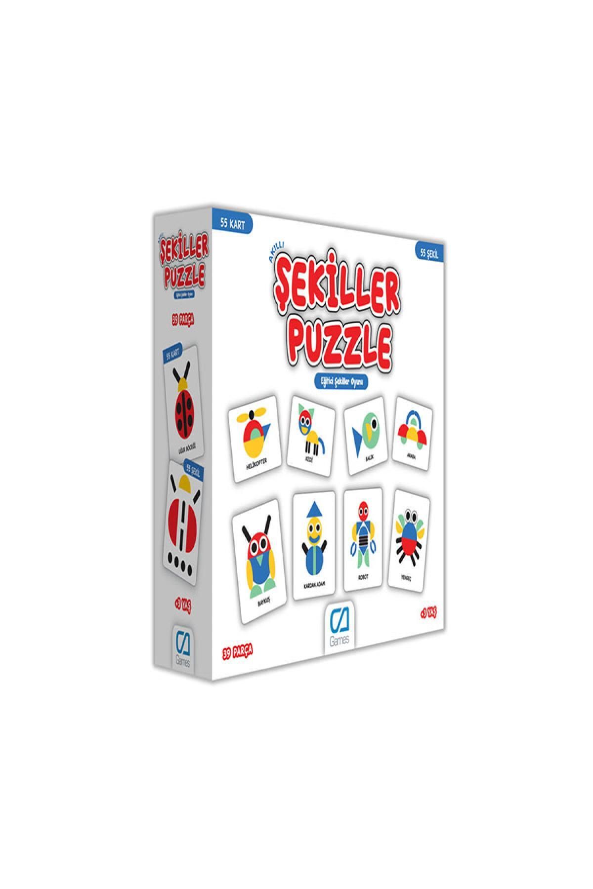 MMB Boutique Ca Games 5114 Şekiller Puzzle