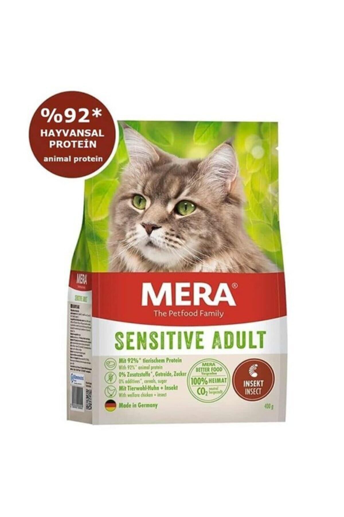 Mera Insect Sensitive Larva Proteinli Tahılsız Yetişkin Kedi Maması 2 Kg