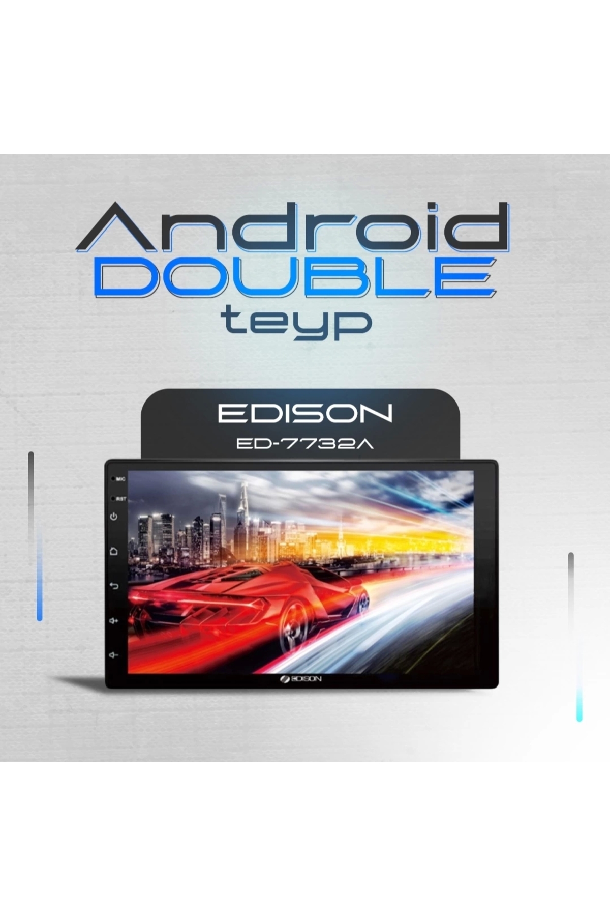 邦楽 Lead CD2 Edison ED-7732A 7 İnç 2+32GB İps Ekranlı Android Multimedya