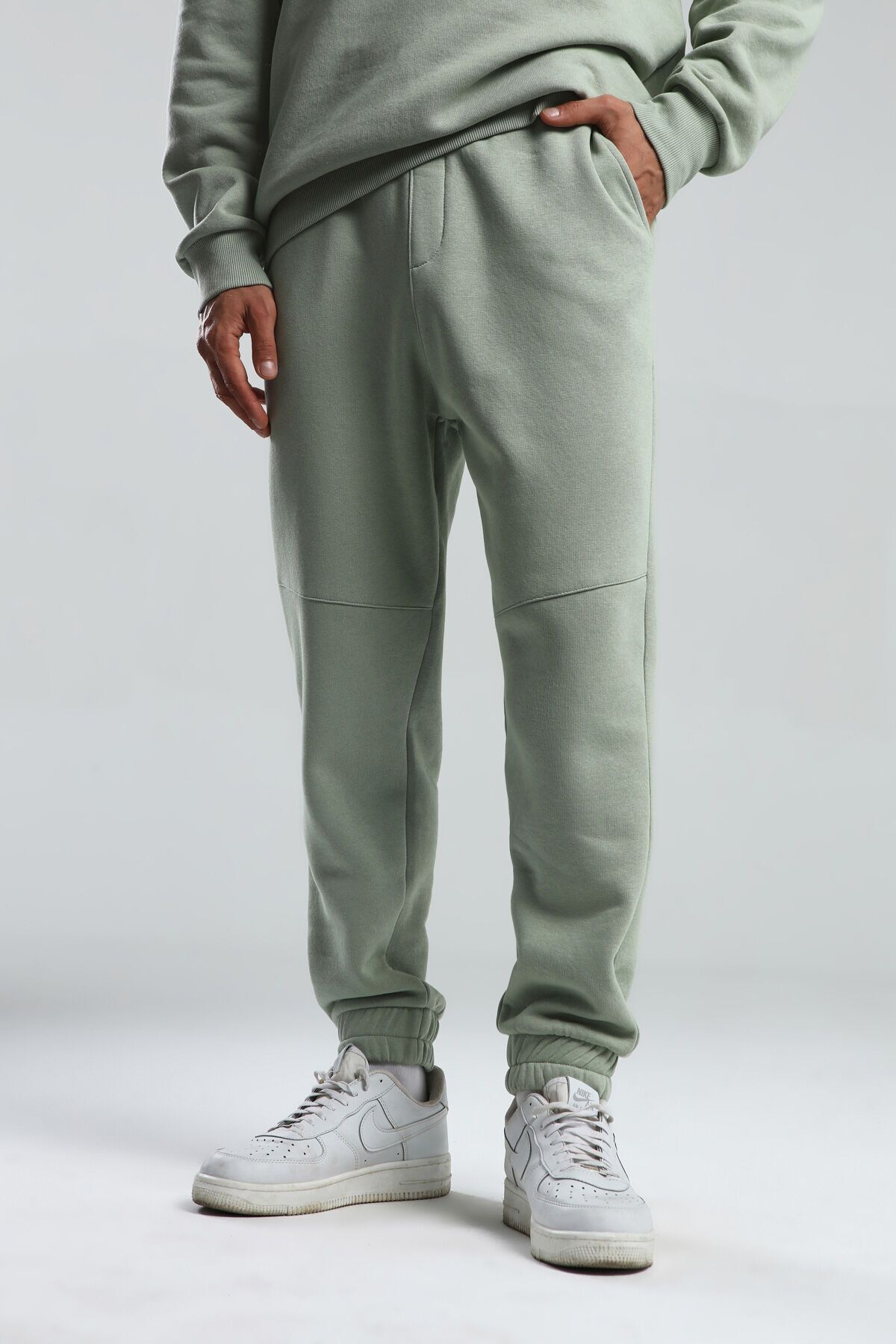 BENMANAJ Pantaloni De Sport Jogger Kaki Deschis Pentru Bărbați Masculin - S