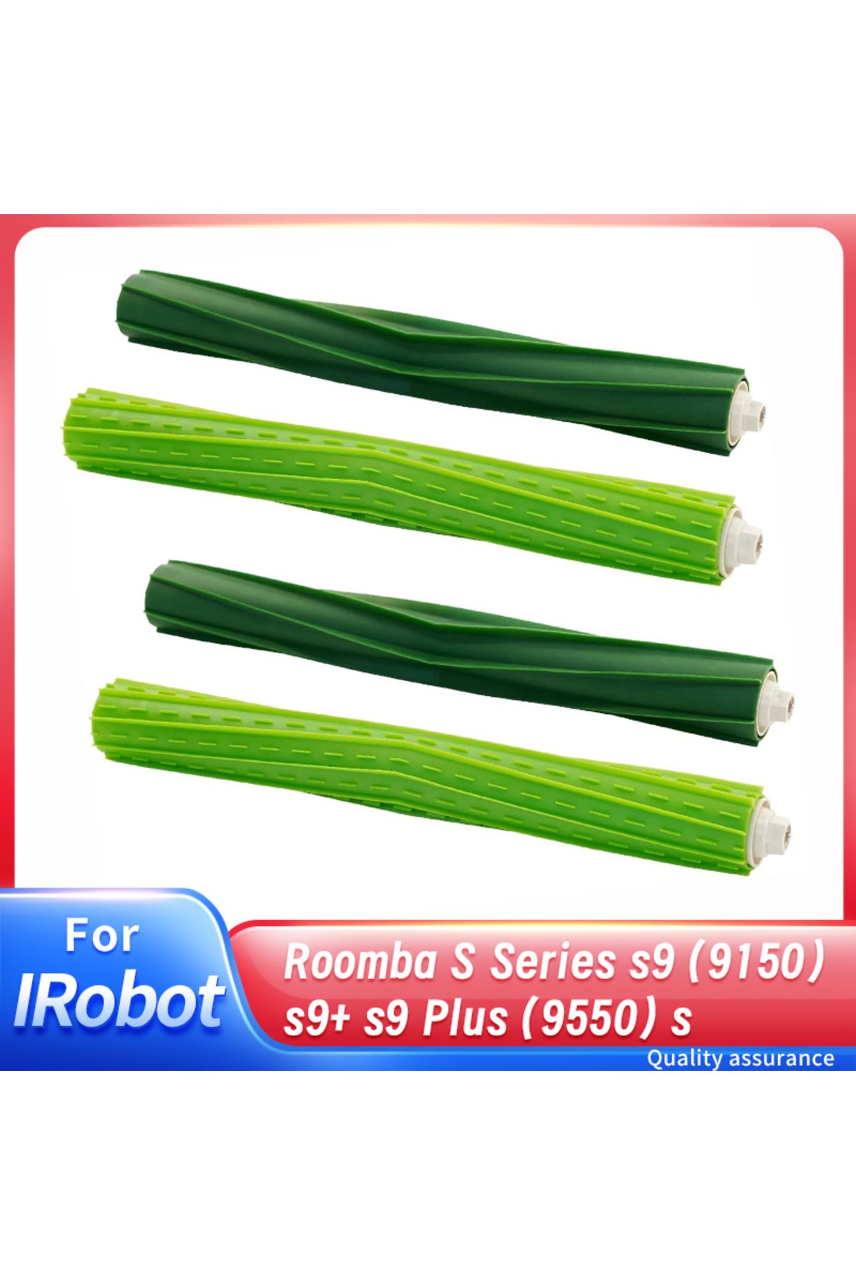 Choice-For iRobot Roomba S9 S9+ Robot Vacuum Cleaner Multi-Surface Rubber Main Rolling Brush Replacement... 2